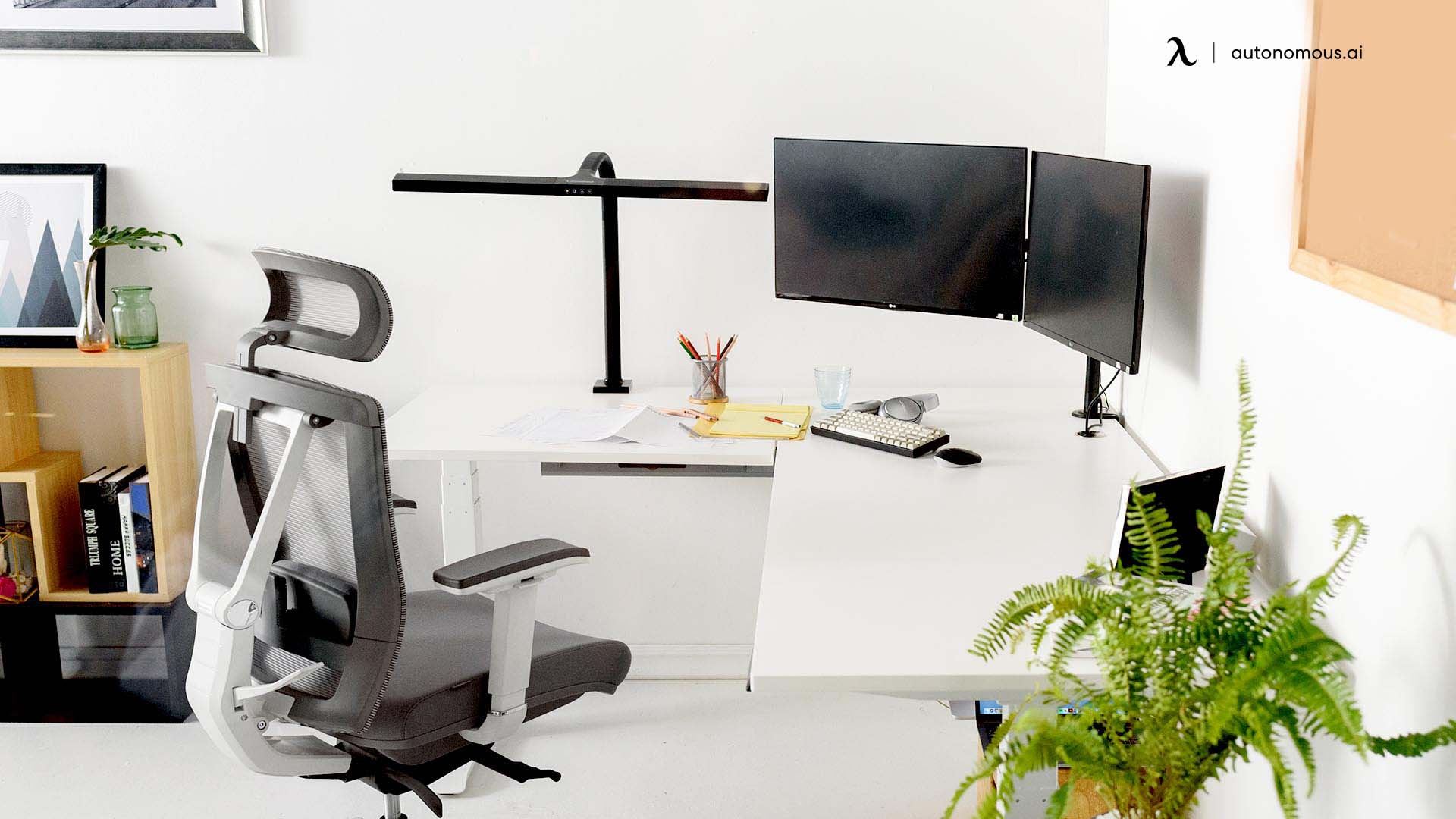 Place a Slender Desk Along the Wall