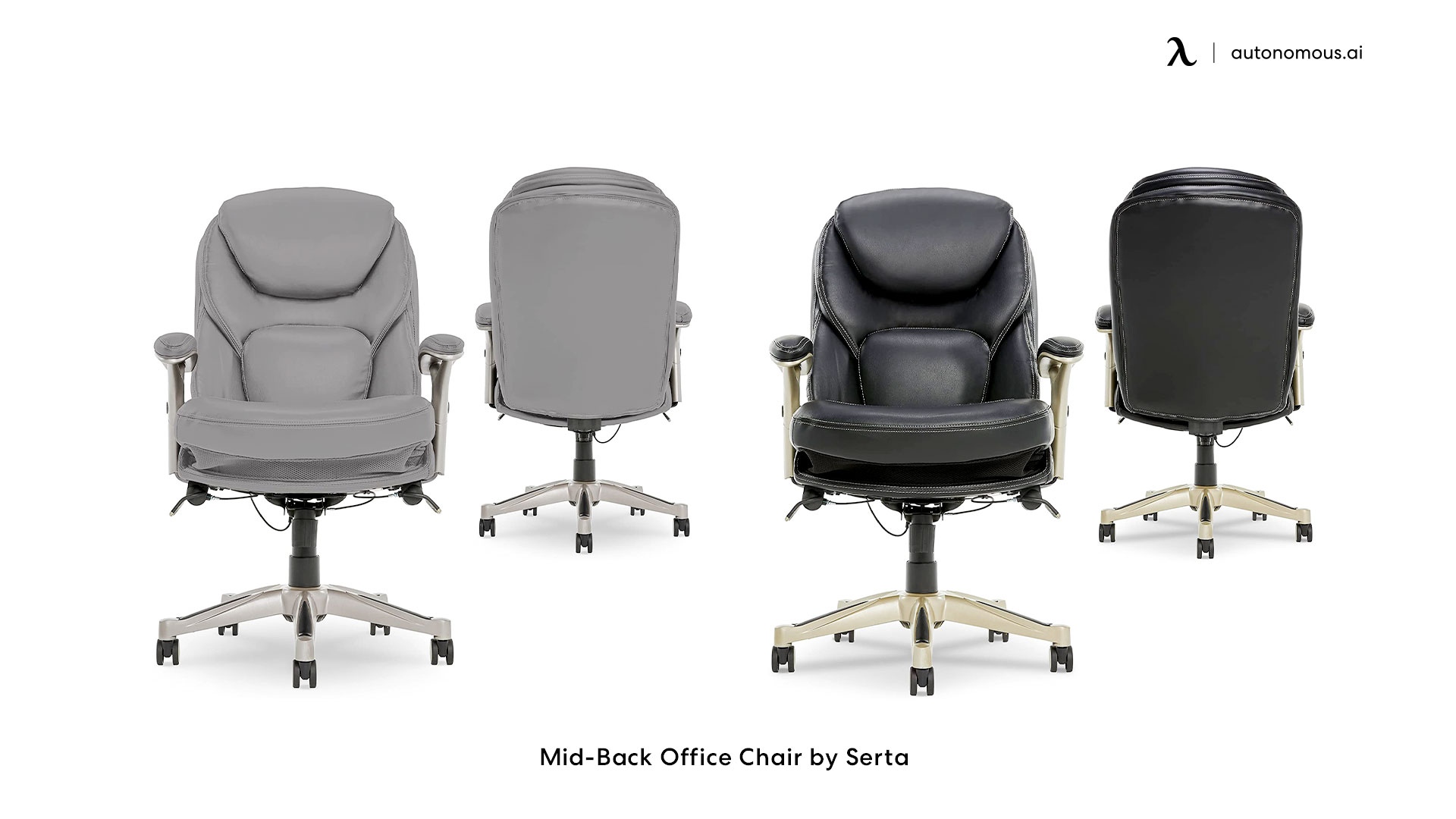 Mid-Back Office Chair by Serta