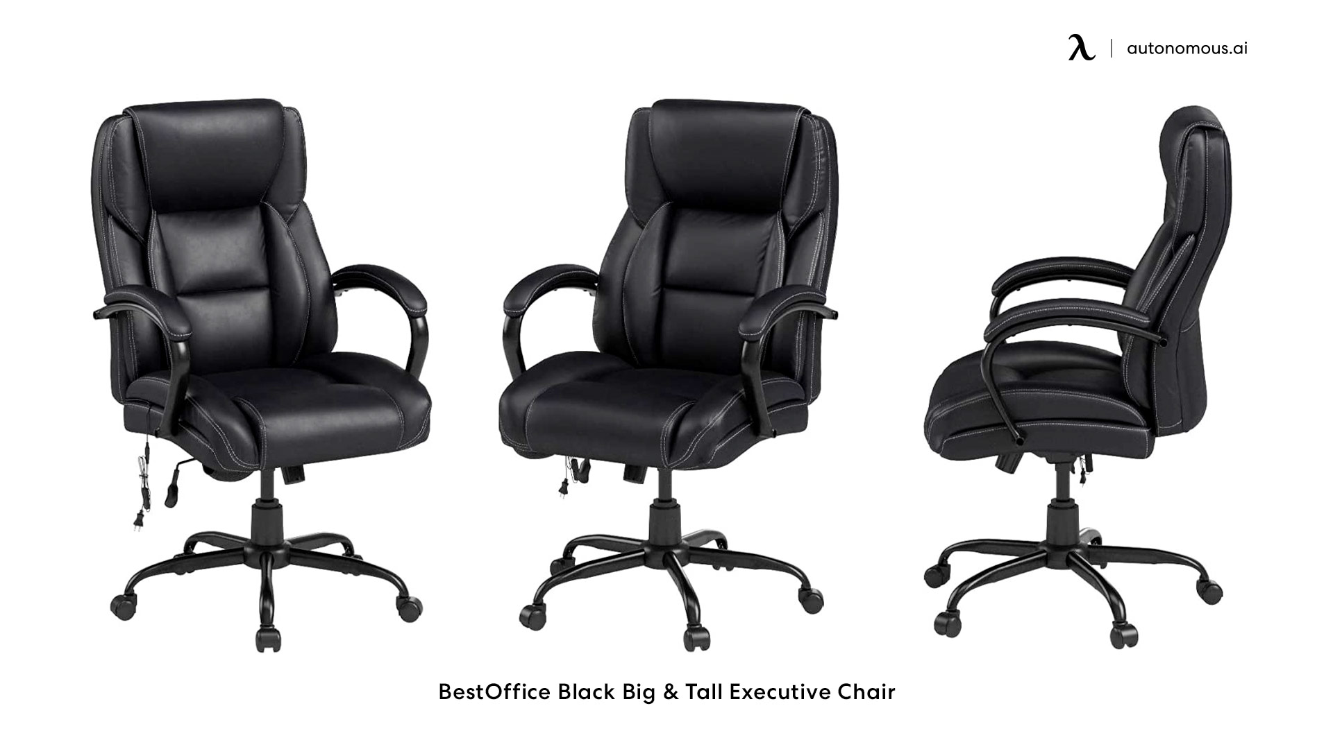 BestOffice Black Big & Tall Executive Chair
