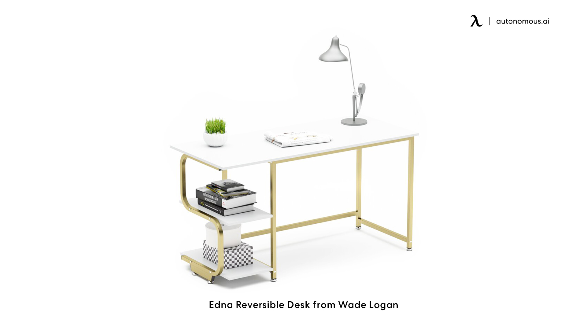 Edna Reversible Desk from Wade Logan