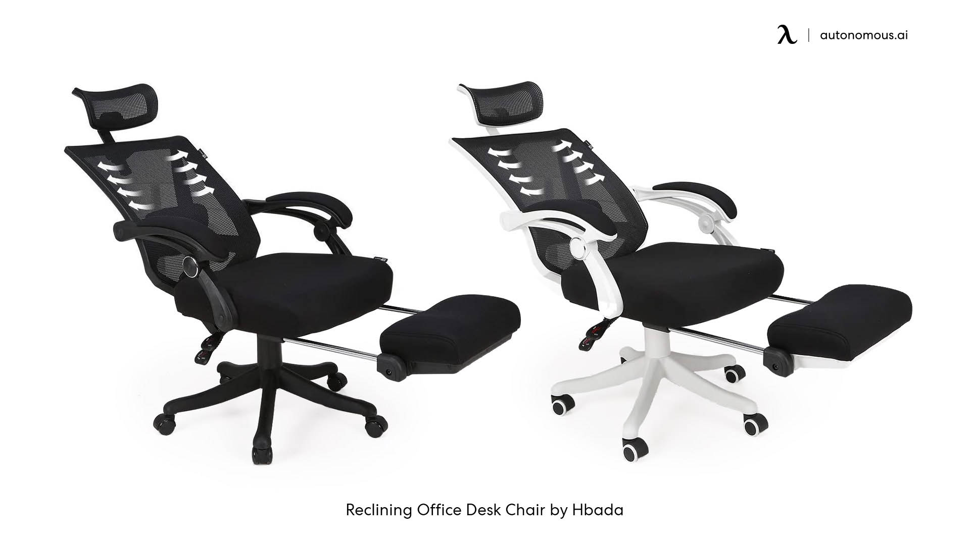 Reclining Office Desk Chair by Hbada