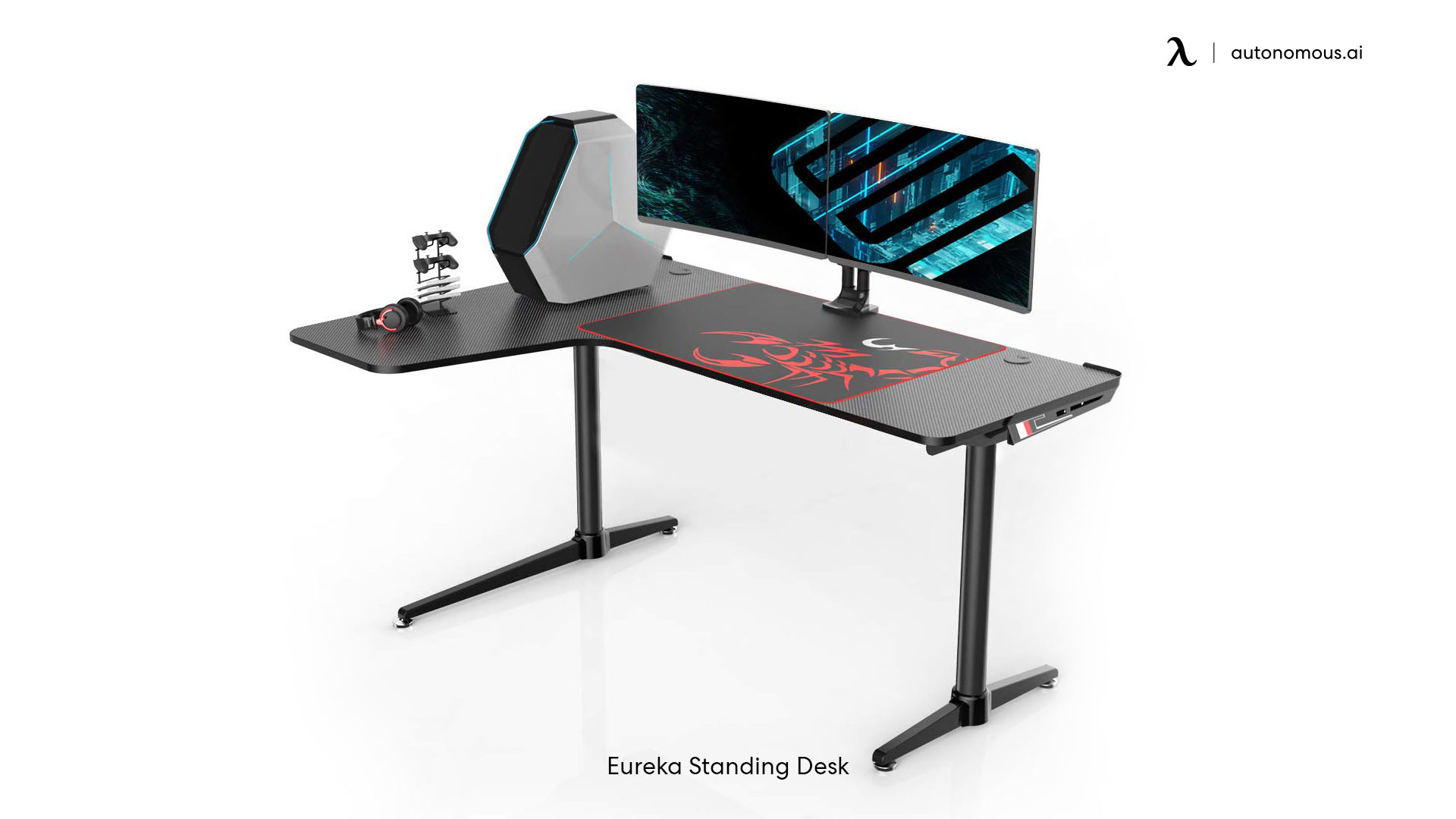 Eureka Standing Desk - corner desk idea