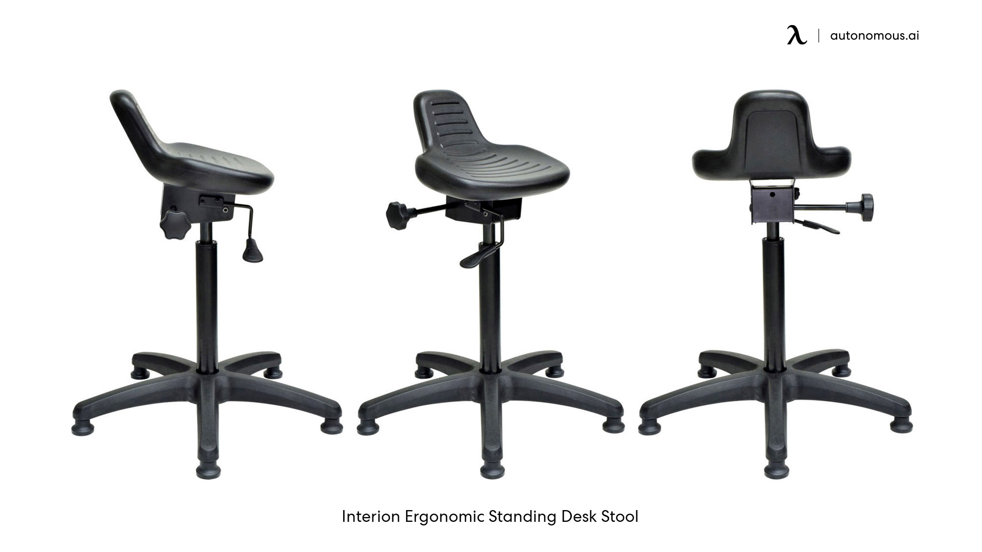 Backrest of ergonomic saddle chair