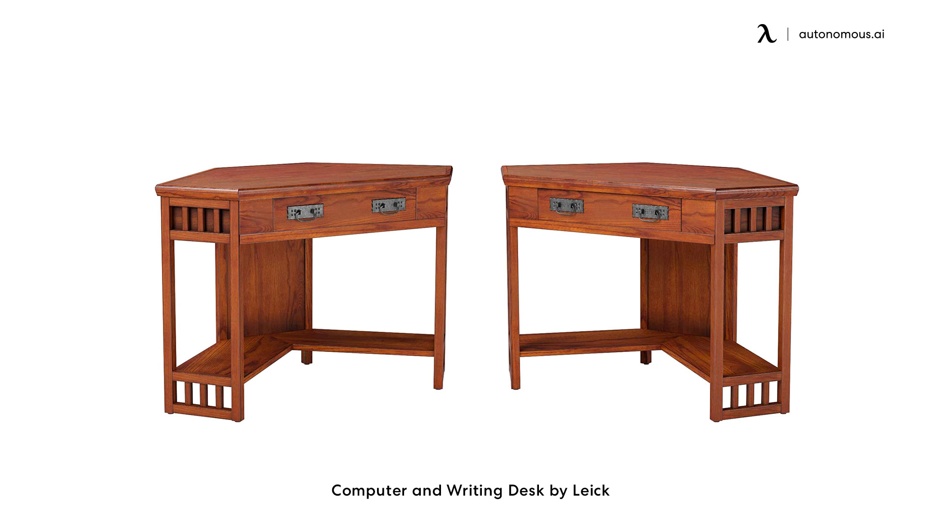 Leick Corner Computer and Writing Desk