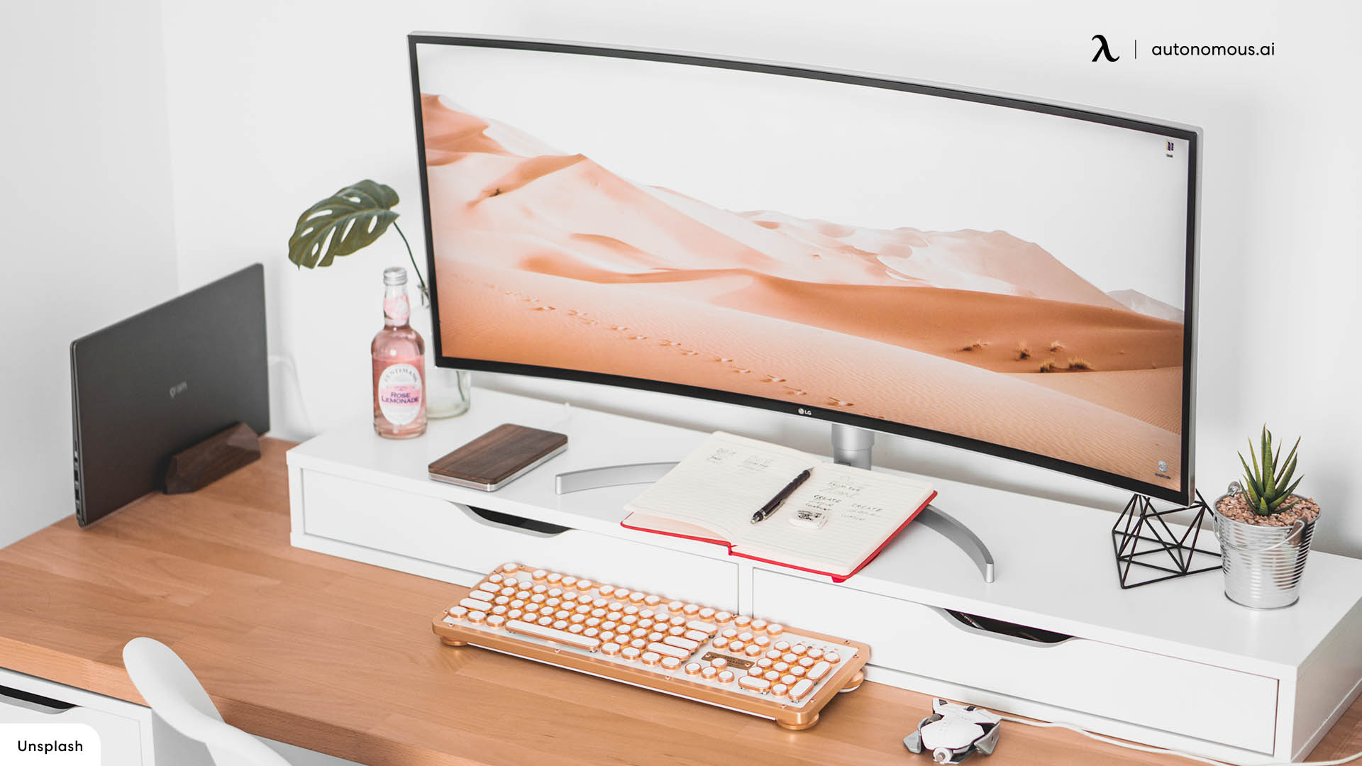 Wireless keyboard - gadgets for working from home