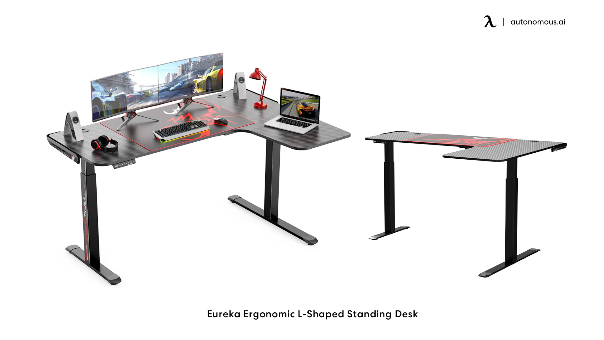 Eureka Ergonomic L-Shaped corner home office desk