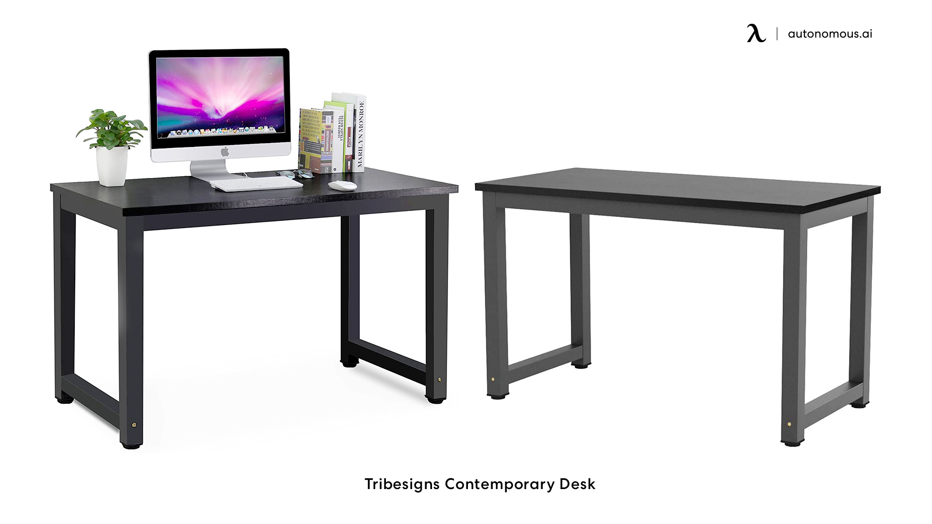 Tribesigns Contemporary corner home office desk