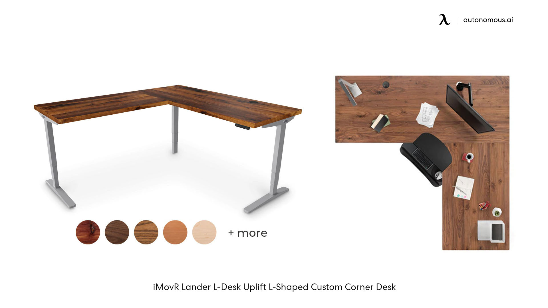 Uplift L-Shaped Custom Corner Desk