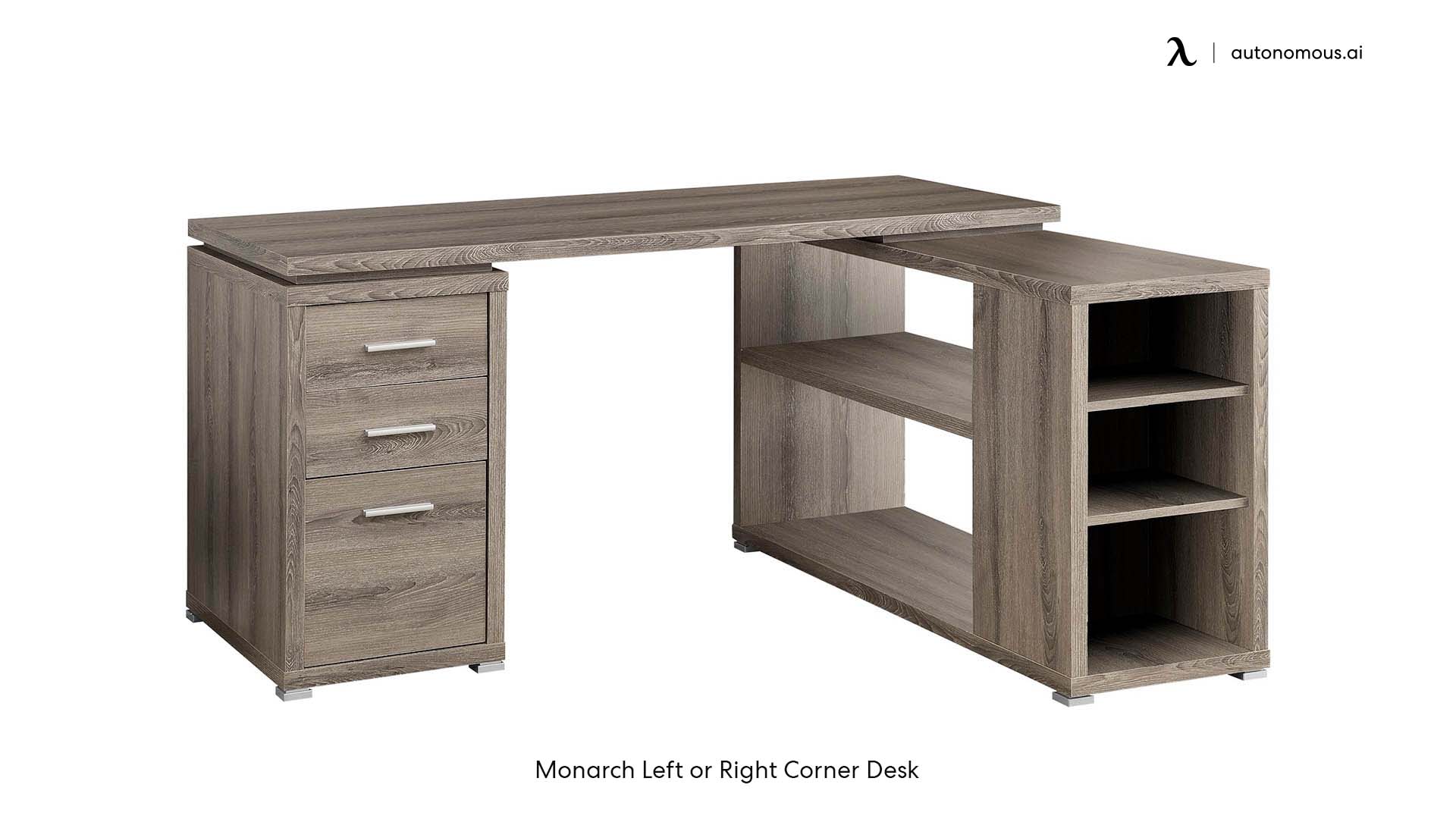 monarch functional corner desk