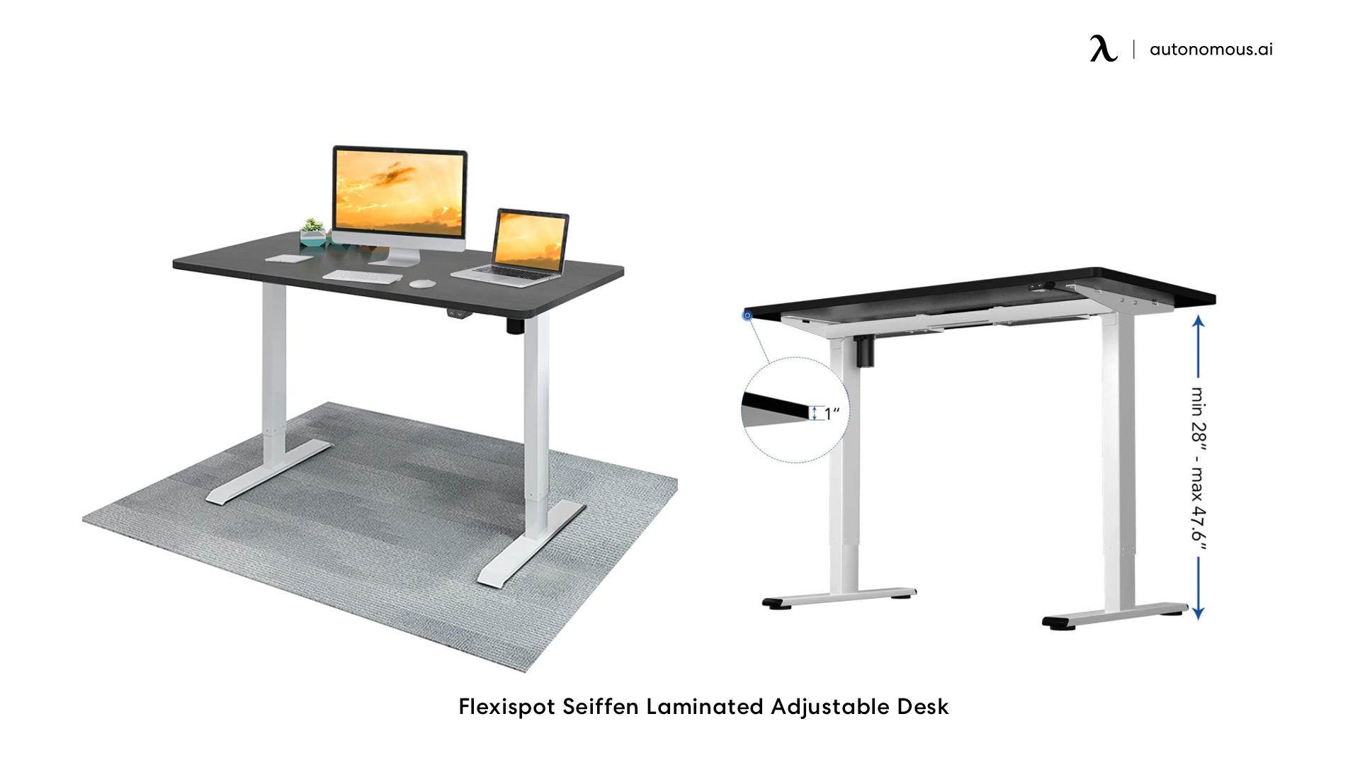 Flexispot Seiffen Laminated Adjustable Desk Deals
