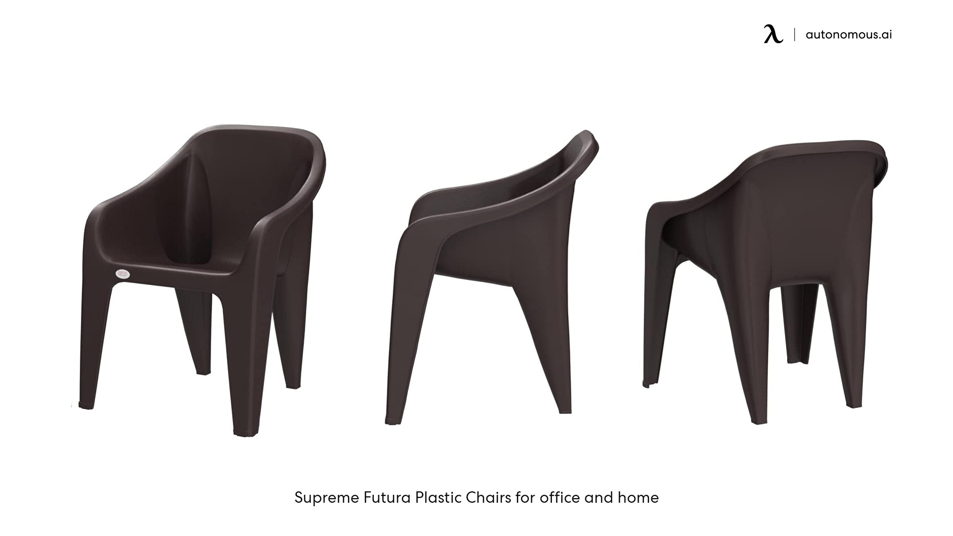 Supreme Futura molded plastic desk chair