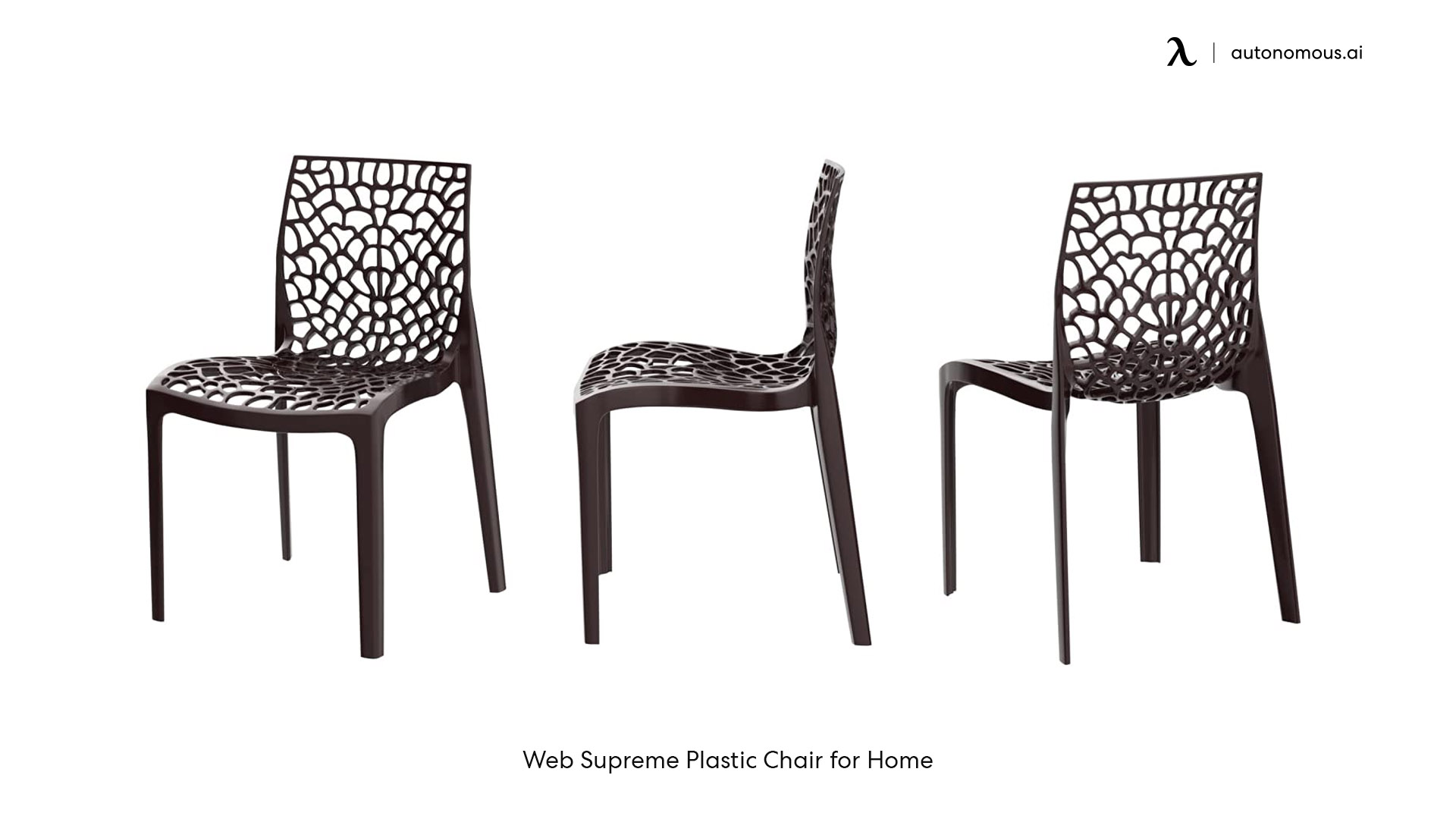 Web Supreme molded plastic desk chair