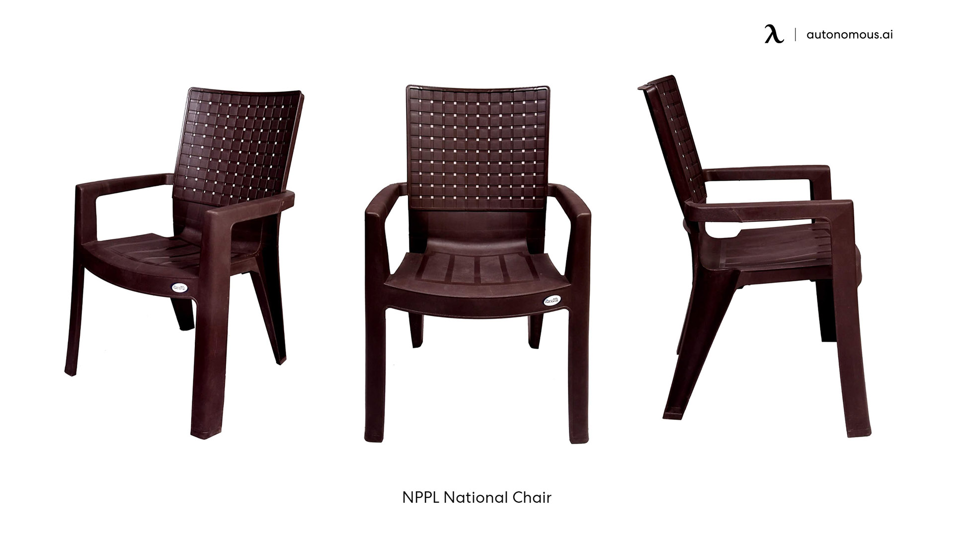 NPPL molded plastic desk chair