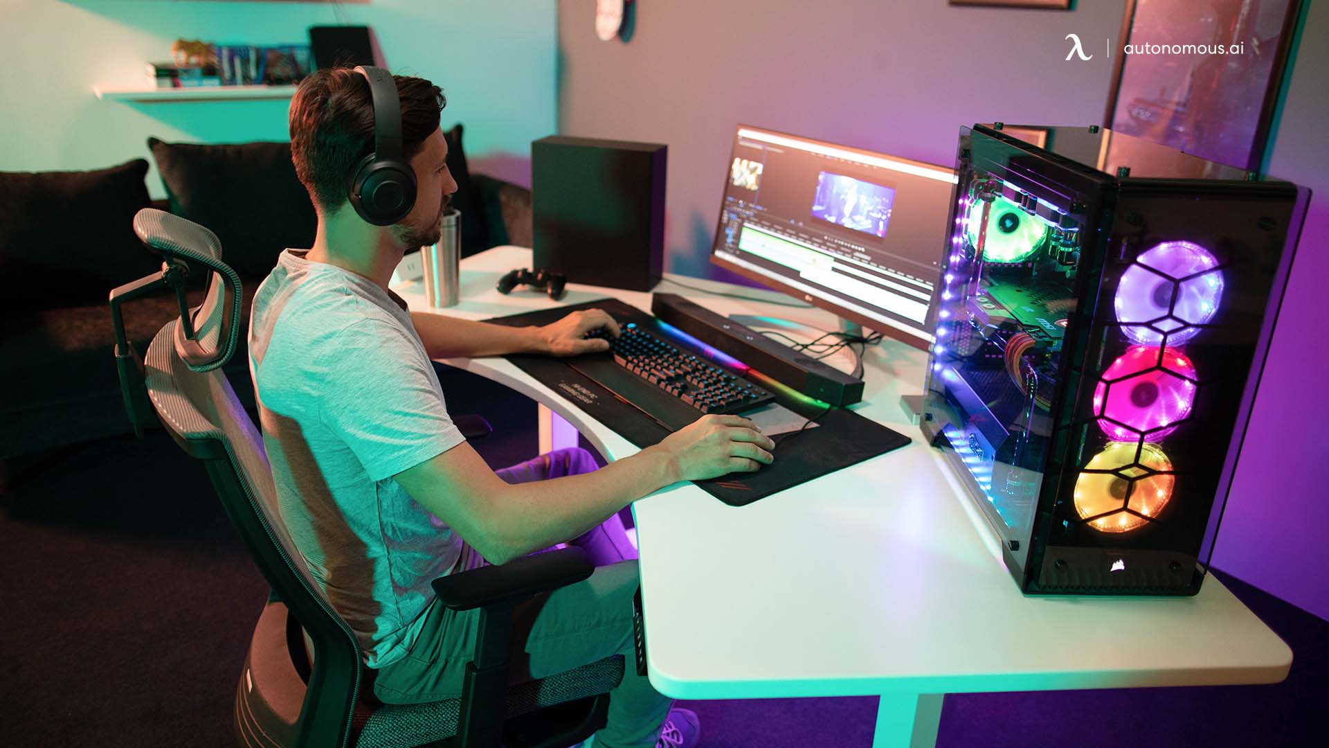 45 Awesome Aesthetic Gaming Setup Ideas