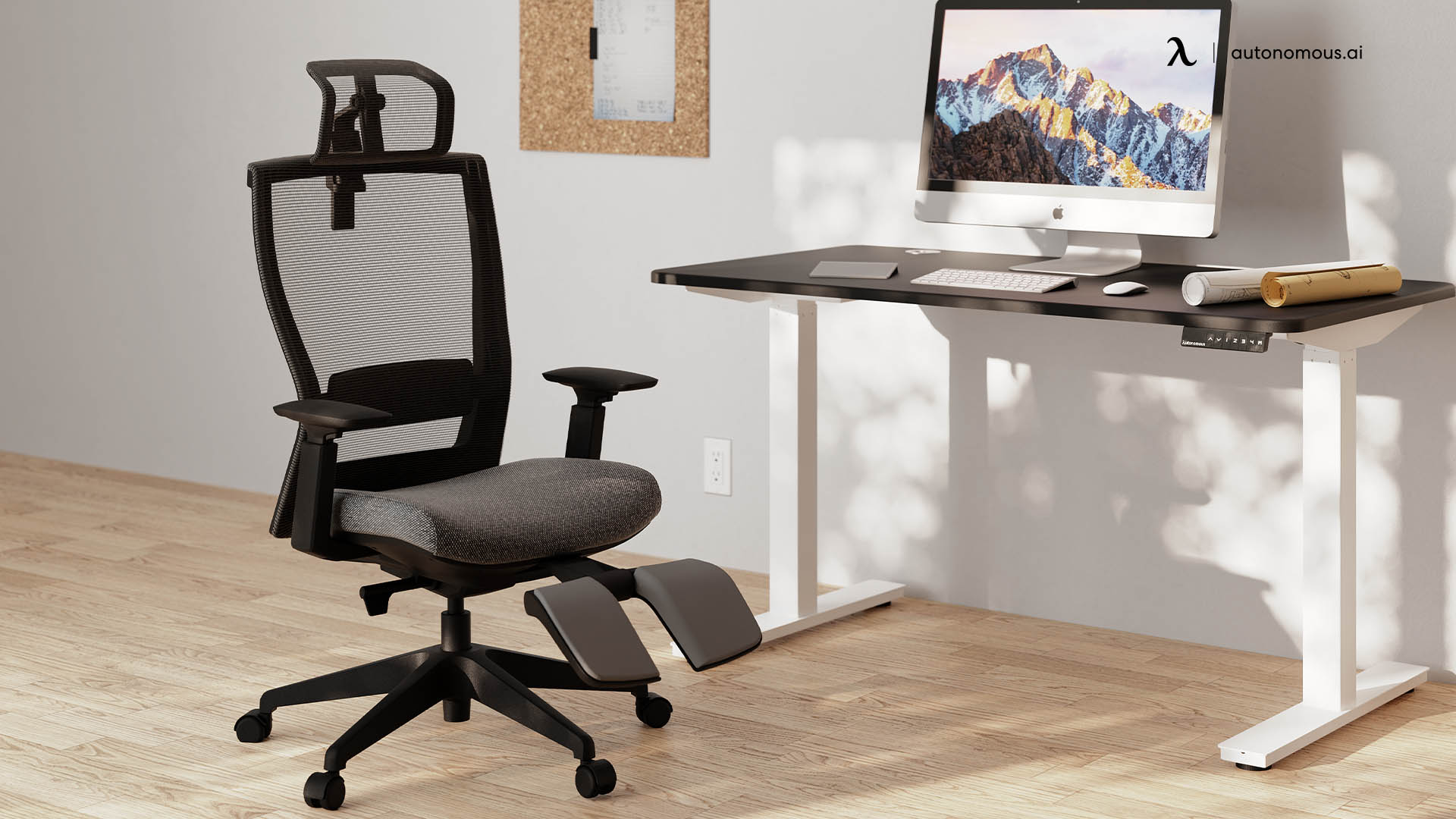 ErgoChair Recline desk chair arms
