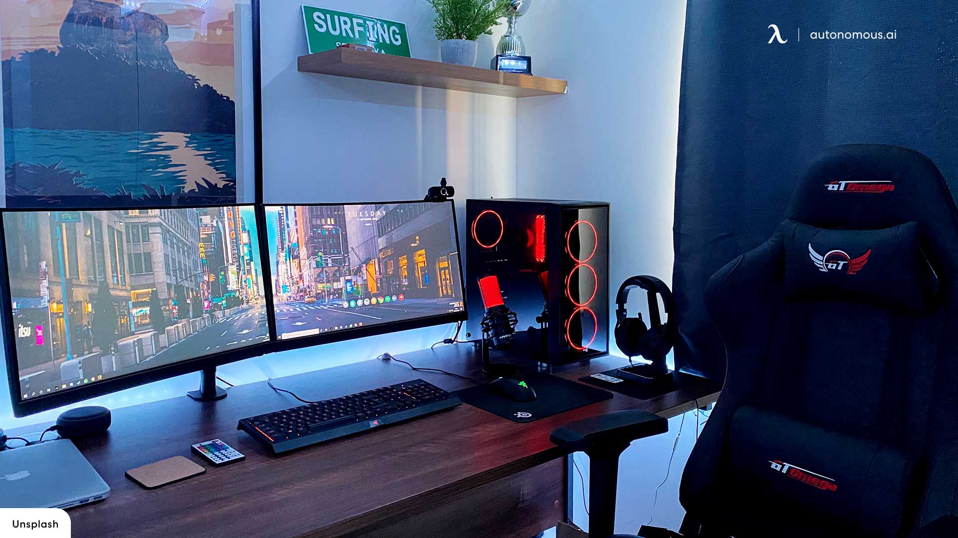 A Guide to a Minimal Gaming Setup - Minimal Desk Setups