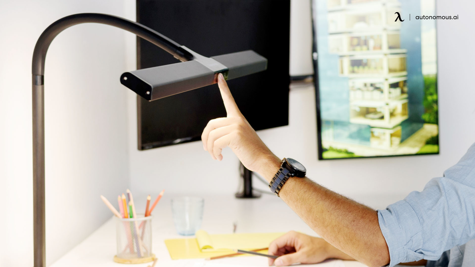 LED Desk Lamp modern office accessories