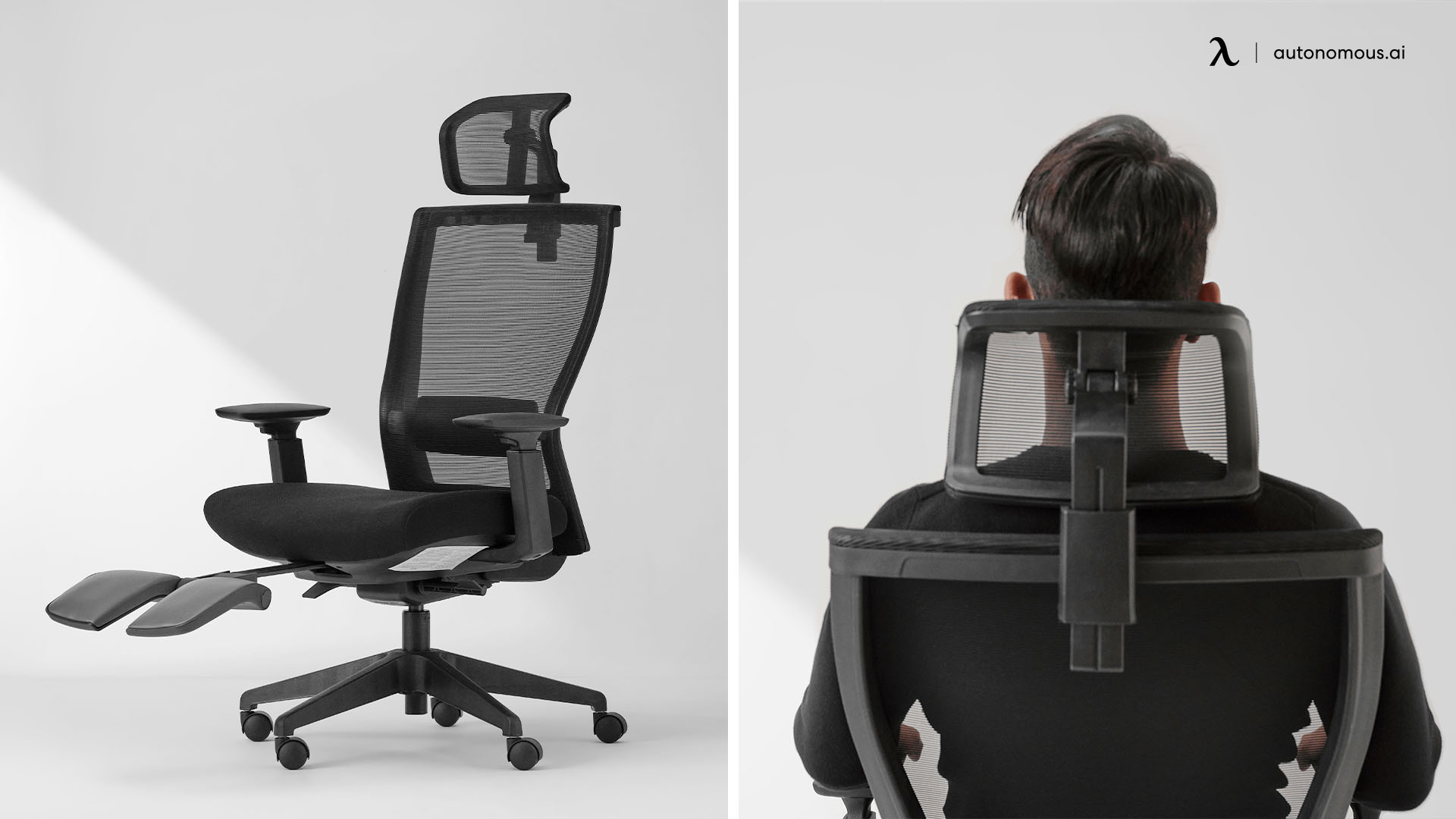 ErgoChair Recline fabric high back office chair