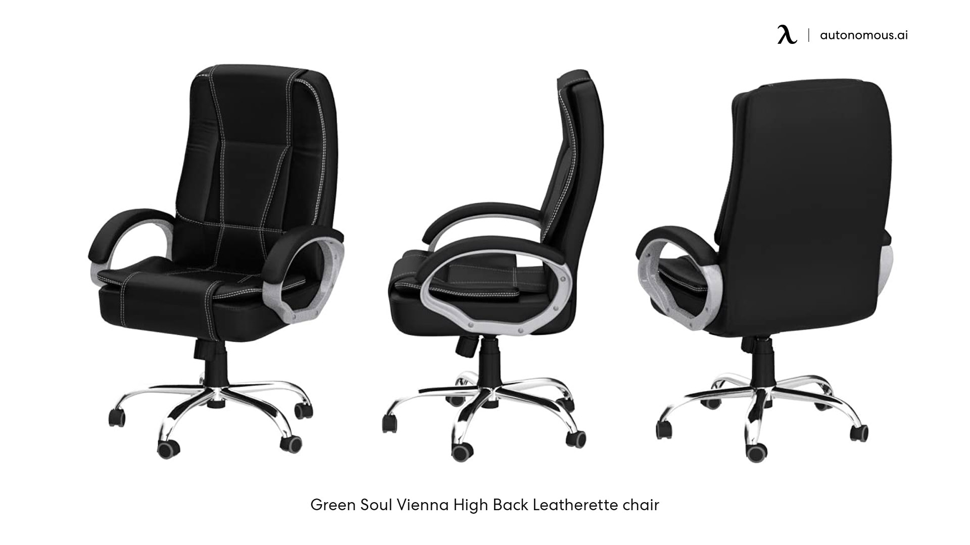 Green Soul Vienna modern office chair with wheels