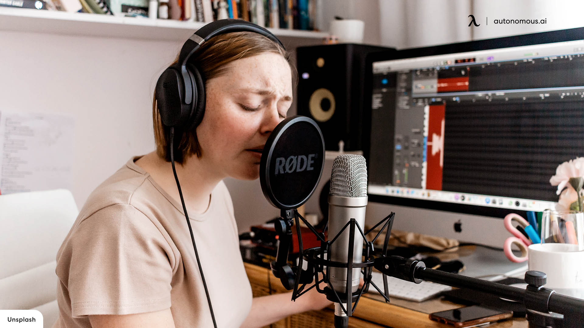 Studio Headphones recording home studio setup
