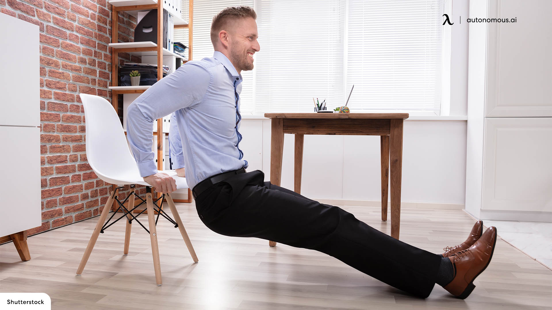 Chair Dip back alignment exercises