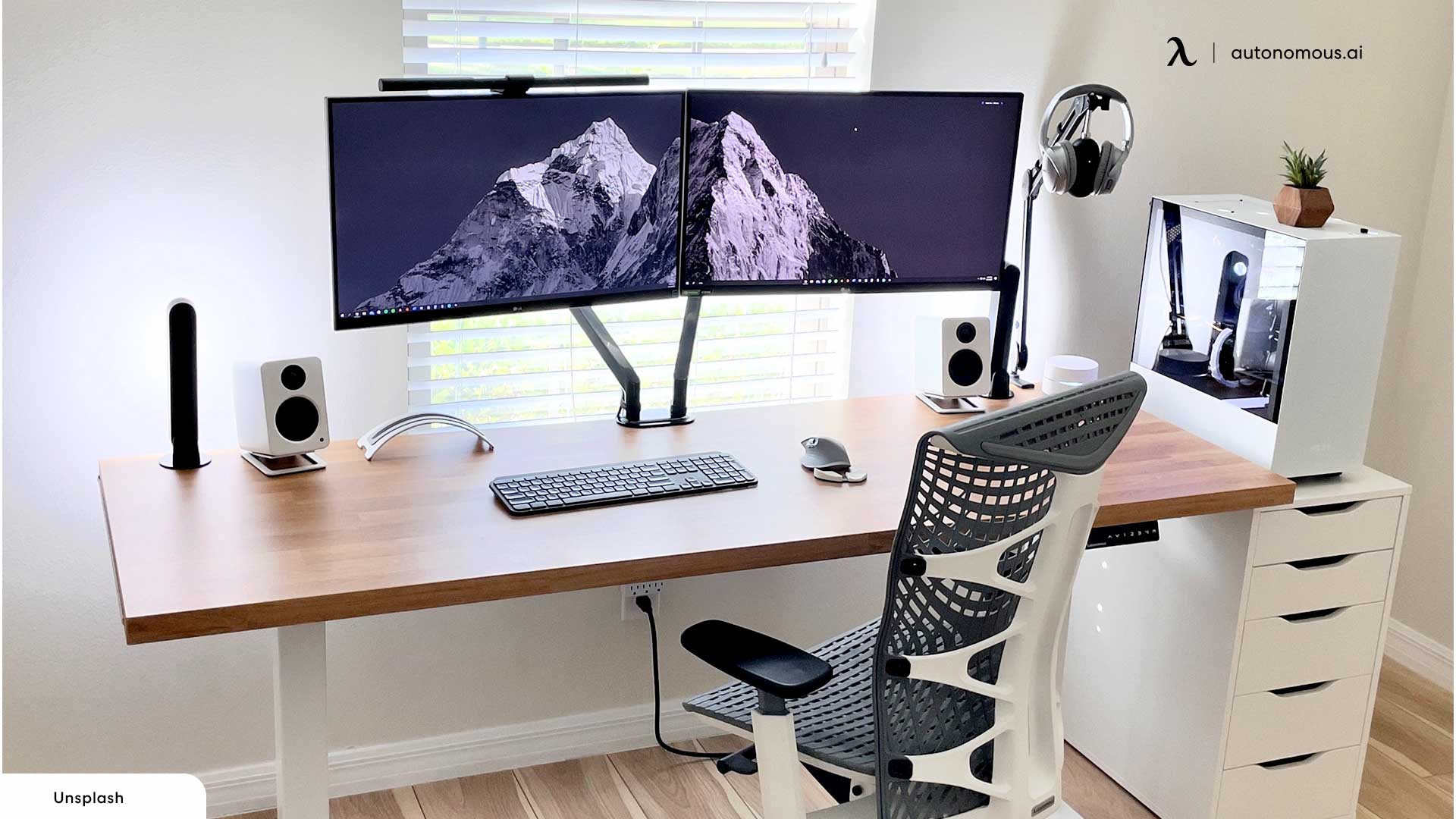 The All White PC Setup