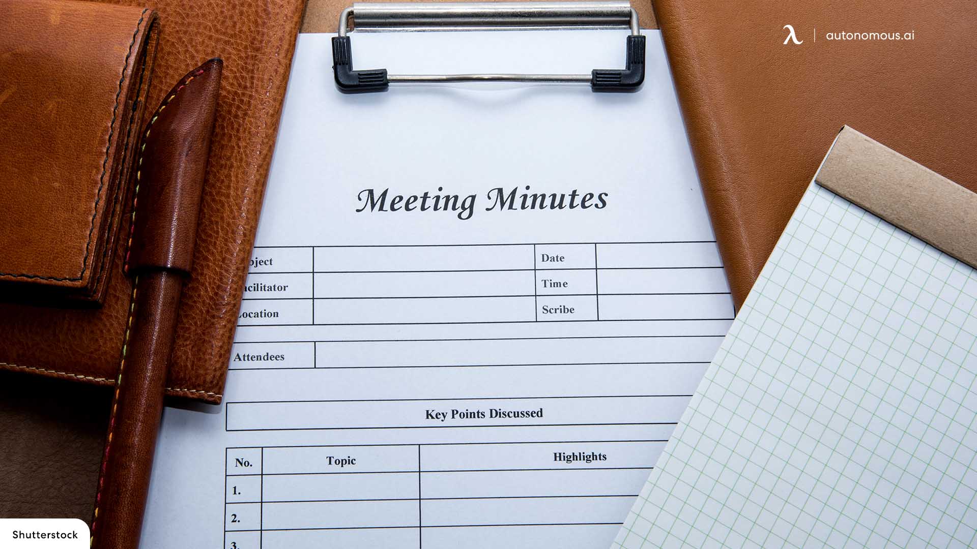 What are the meeting minutes?