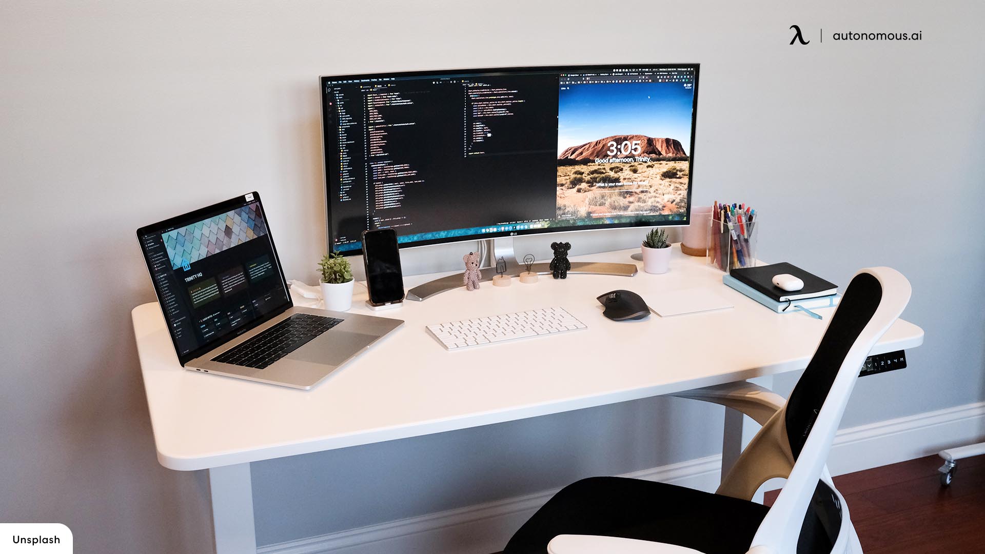 Simple Desk Setup ! : r/Workspaces