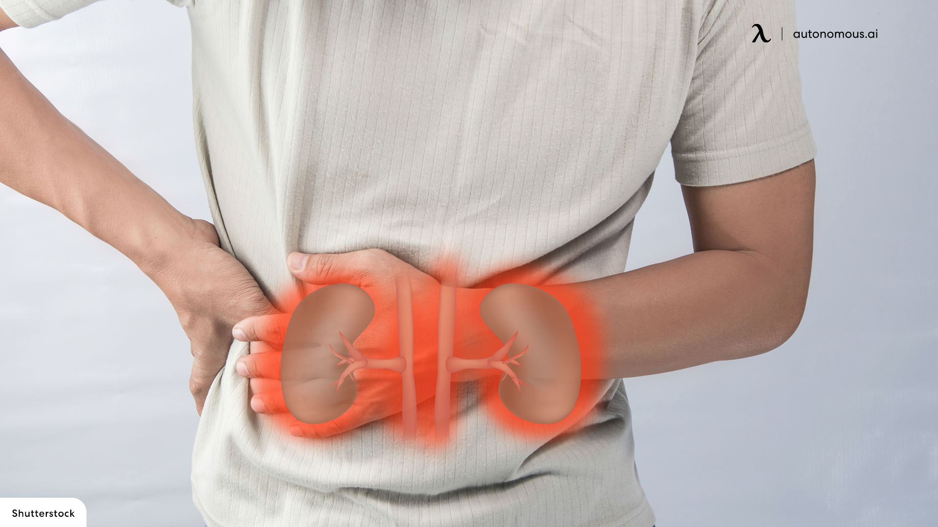 Symptoms of kidney pain when sitting