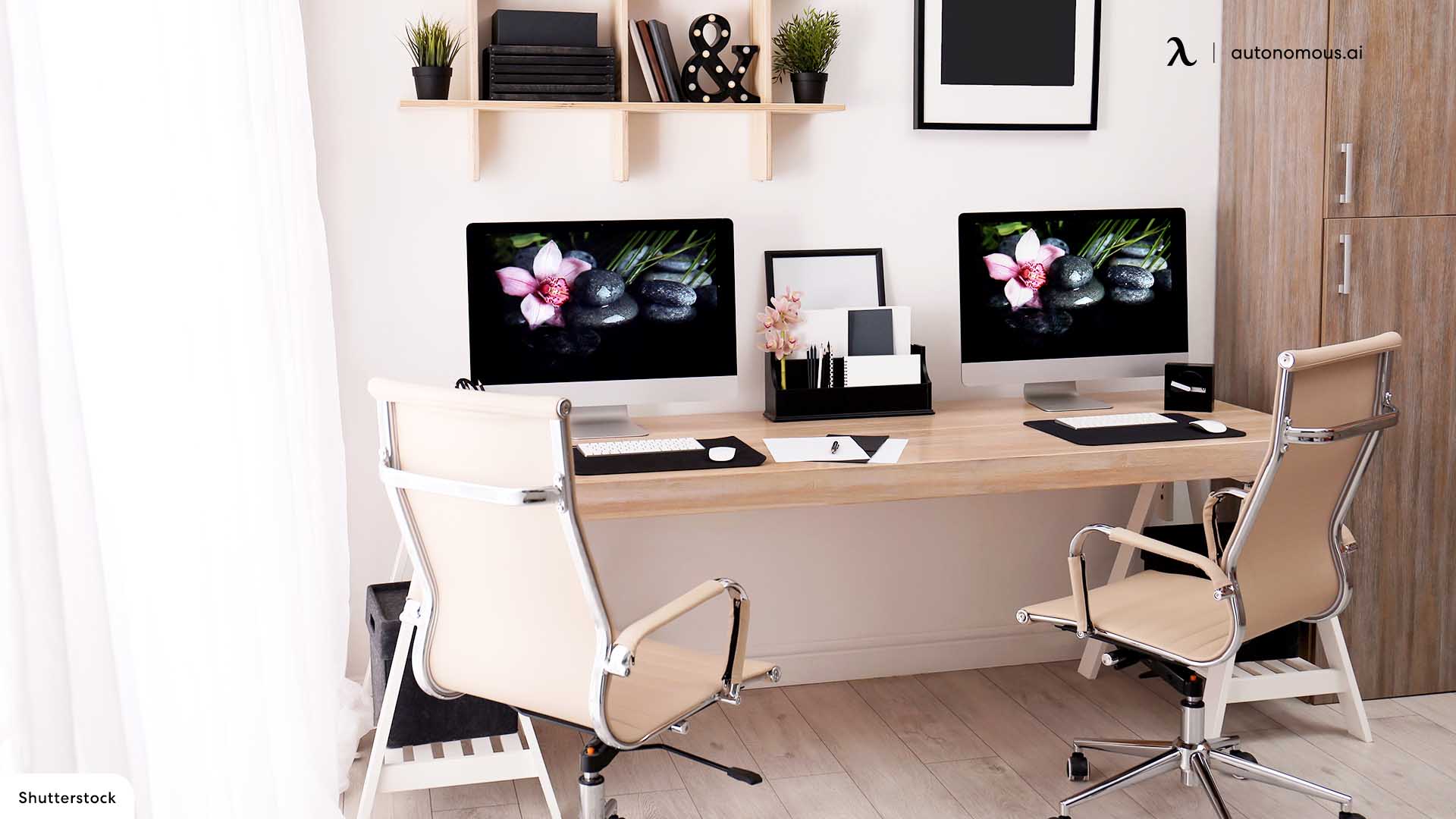 Distraction limits in home office for two