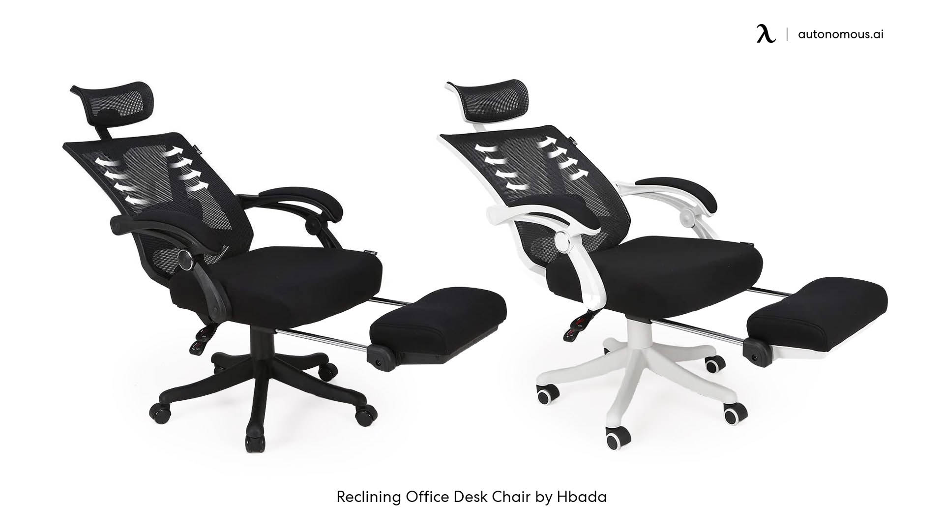 Hbada Ergonomic Office Chair with 2D Adjustable Armrest