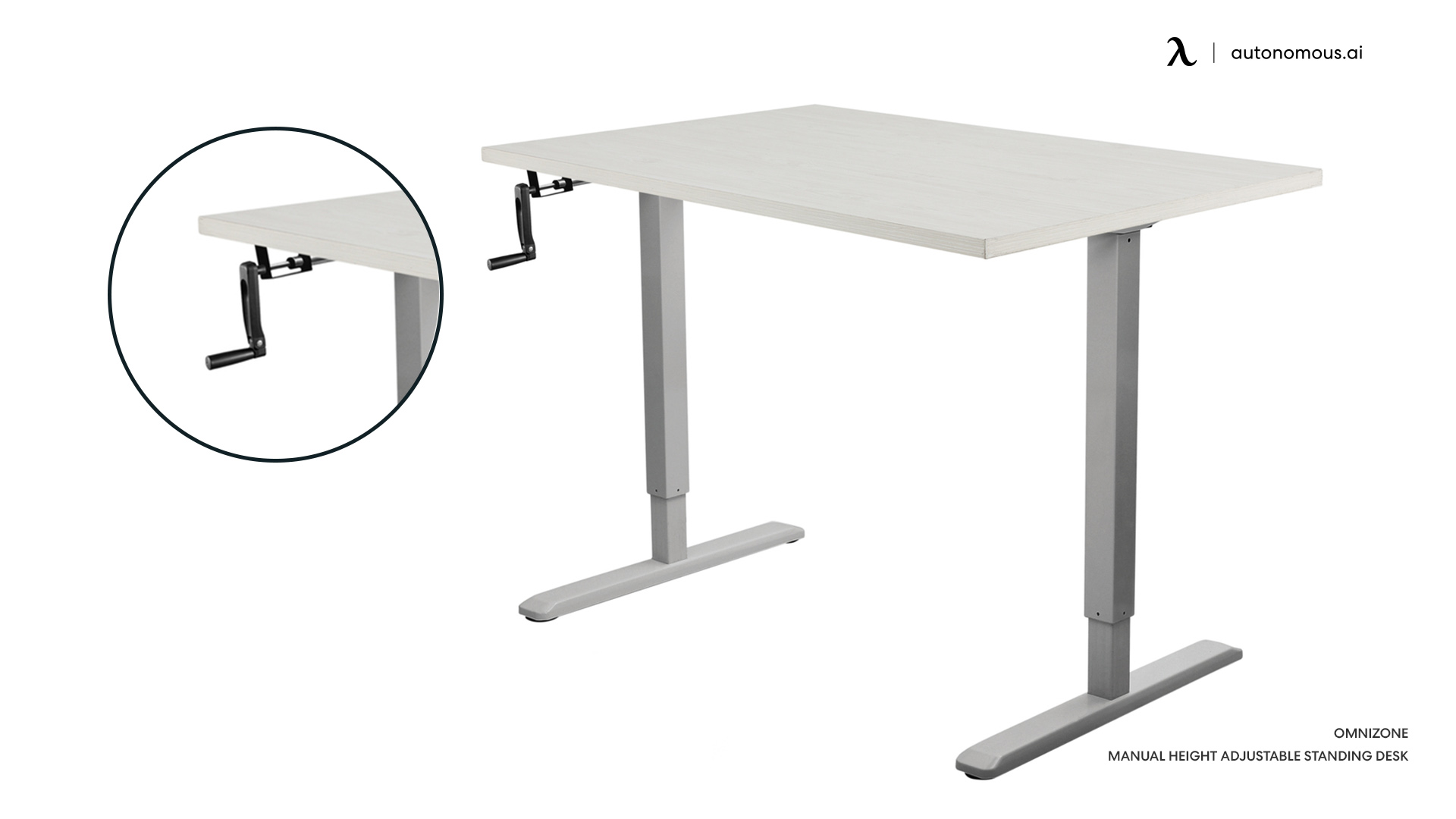 Mechanical sit-stand desk