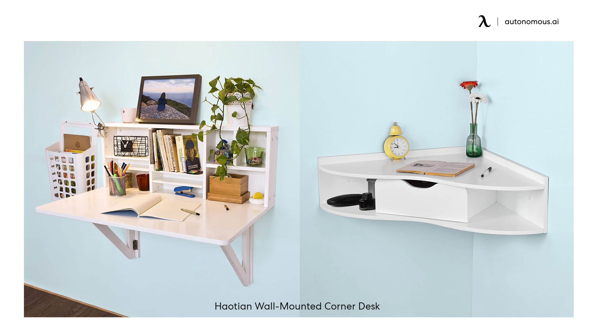 Haotian large corner desk