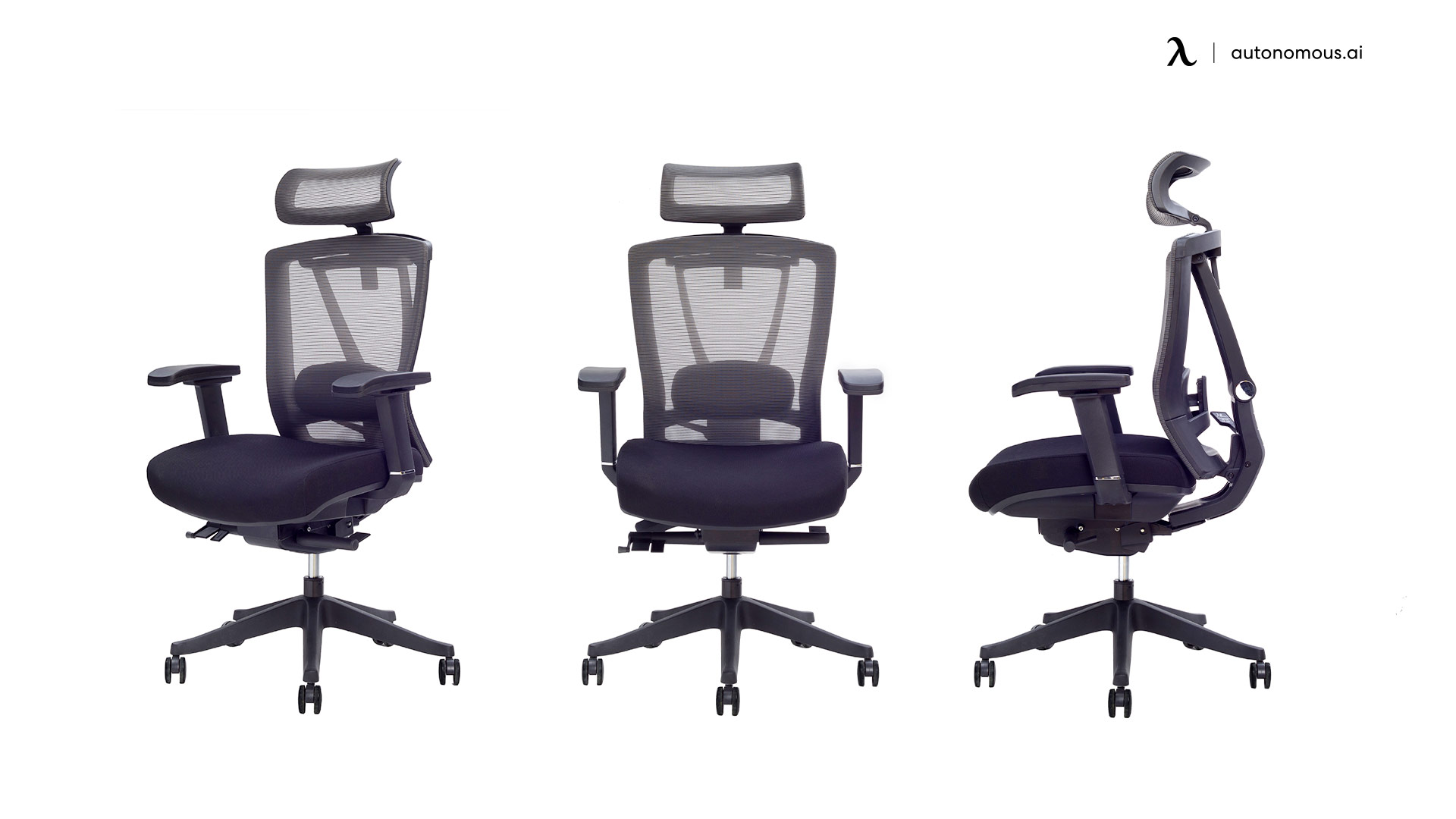 ErgoChair Pro mesh office chair with a headrest