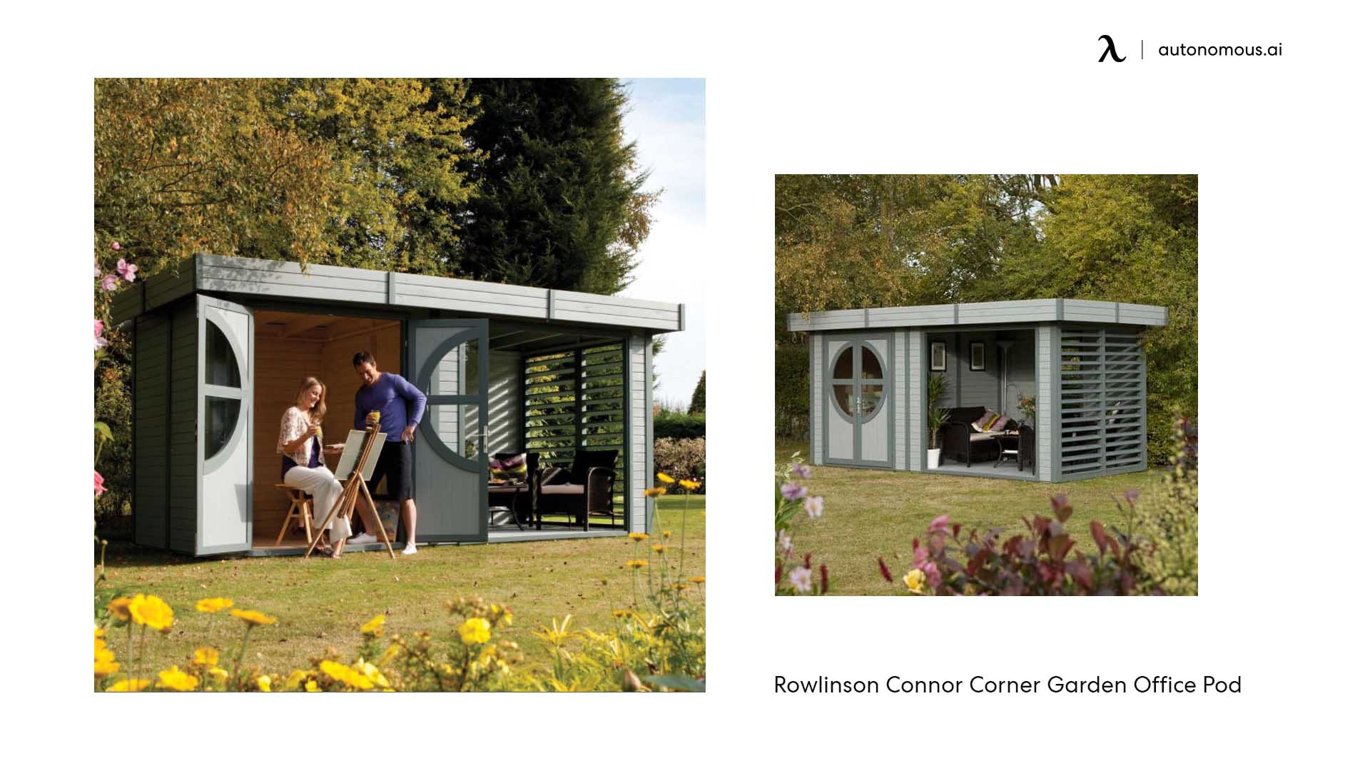 Rowlinson Connor Corner Garden Office Pod