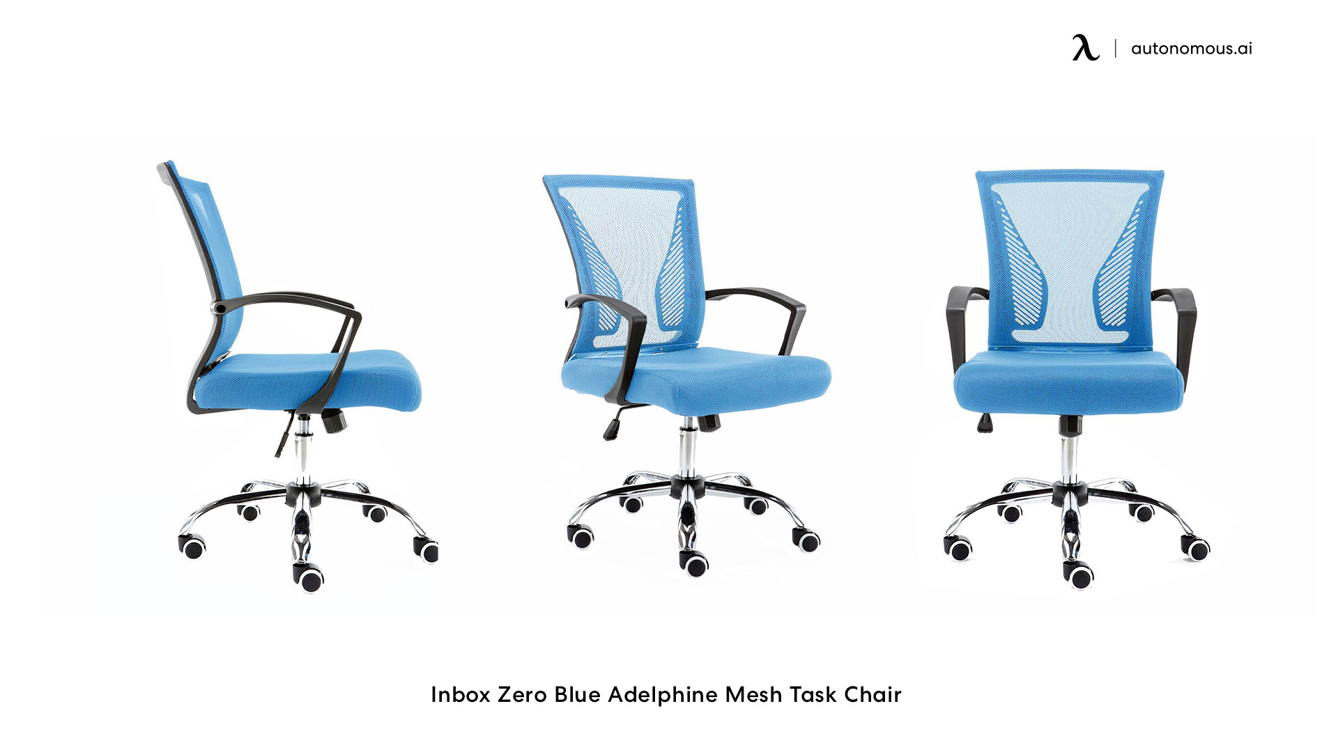 Inbox Zero blue office chair