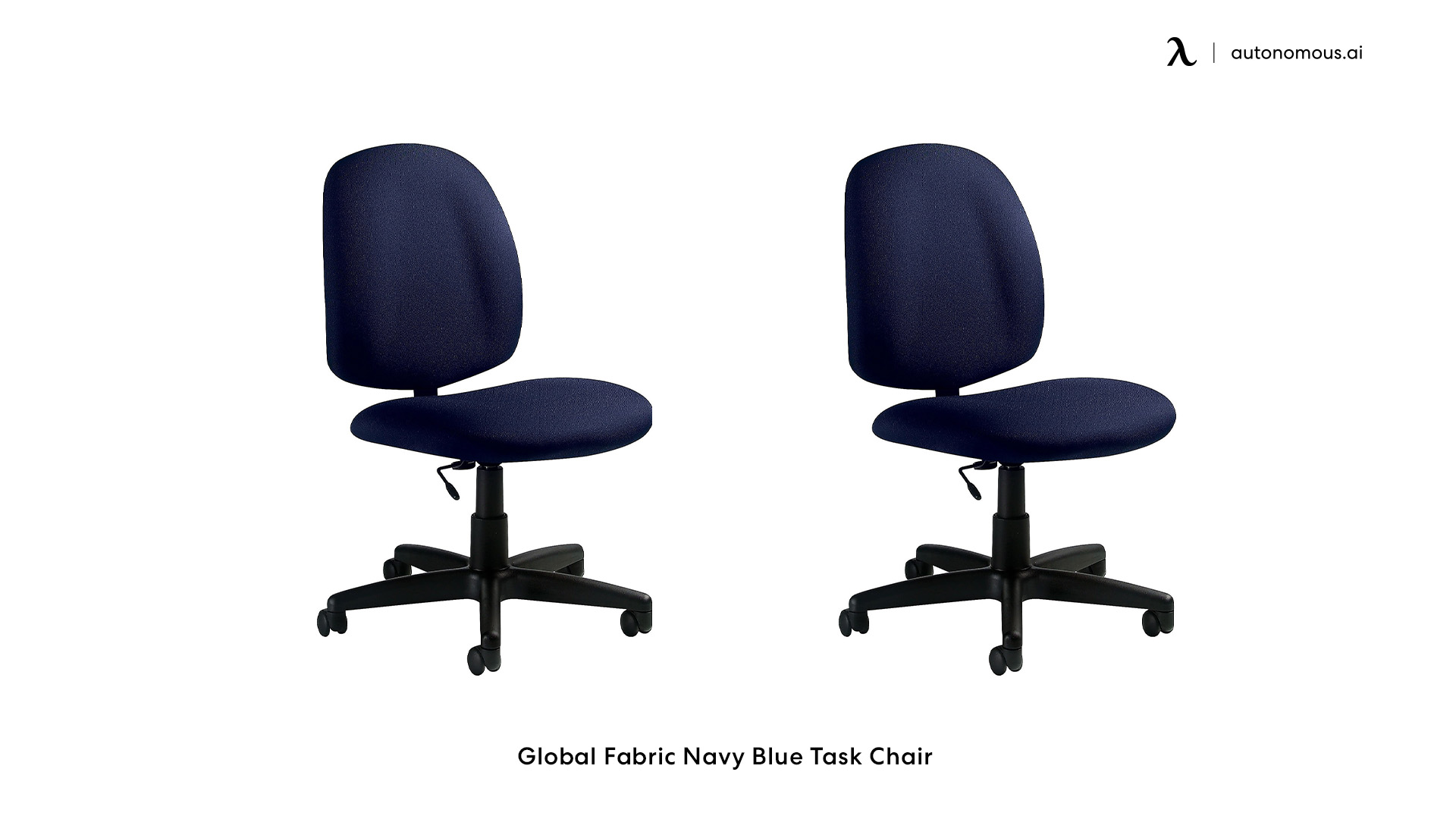 Global Fabric Navy blue office chair