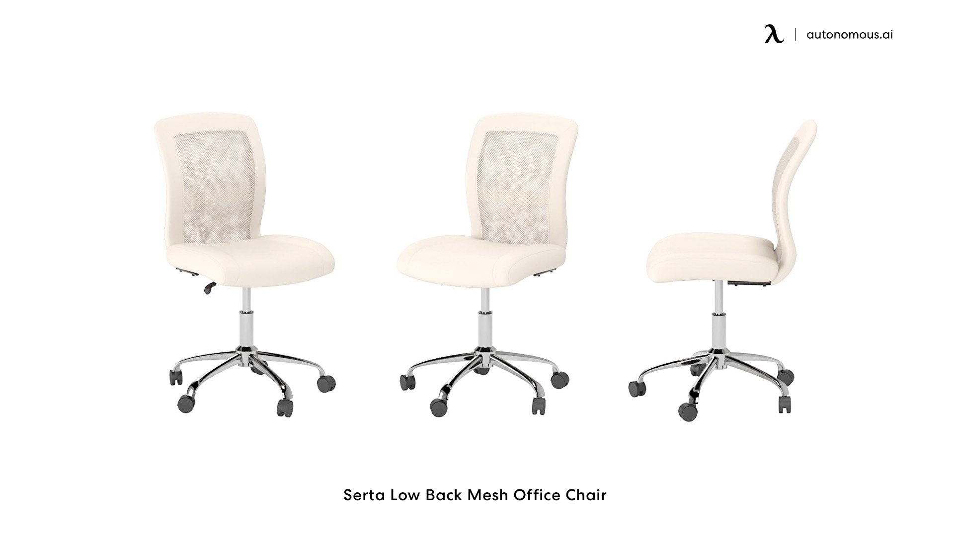 Serta Low Back mesh bottom office chair