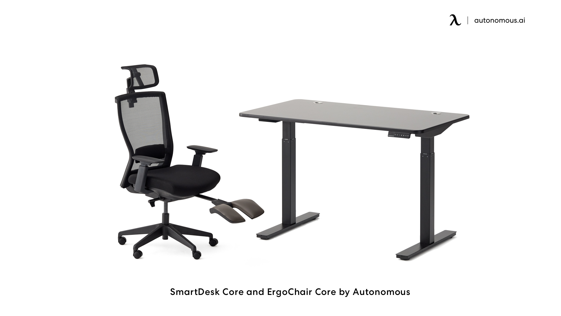 SmartDesk Core and ErgoChair Recline office chair and desk combo
