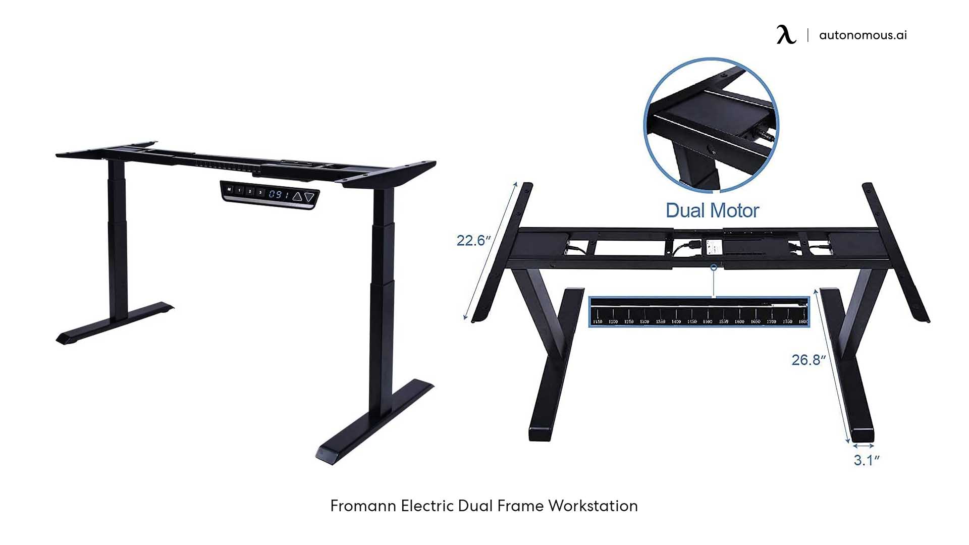 Fromann Electric Dual Frame Workstation