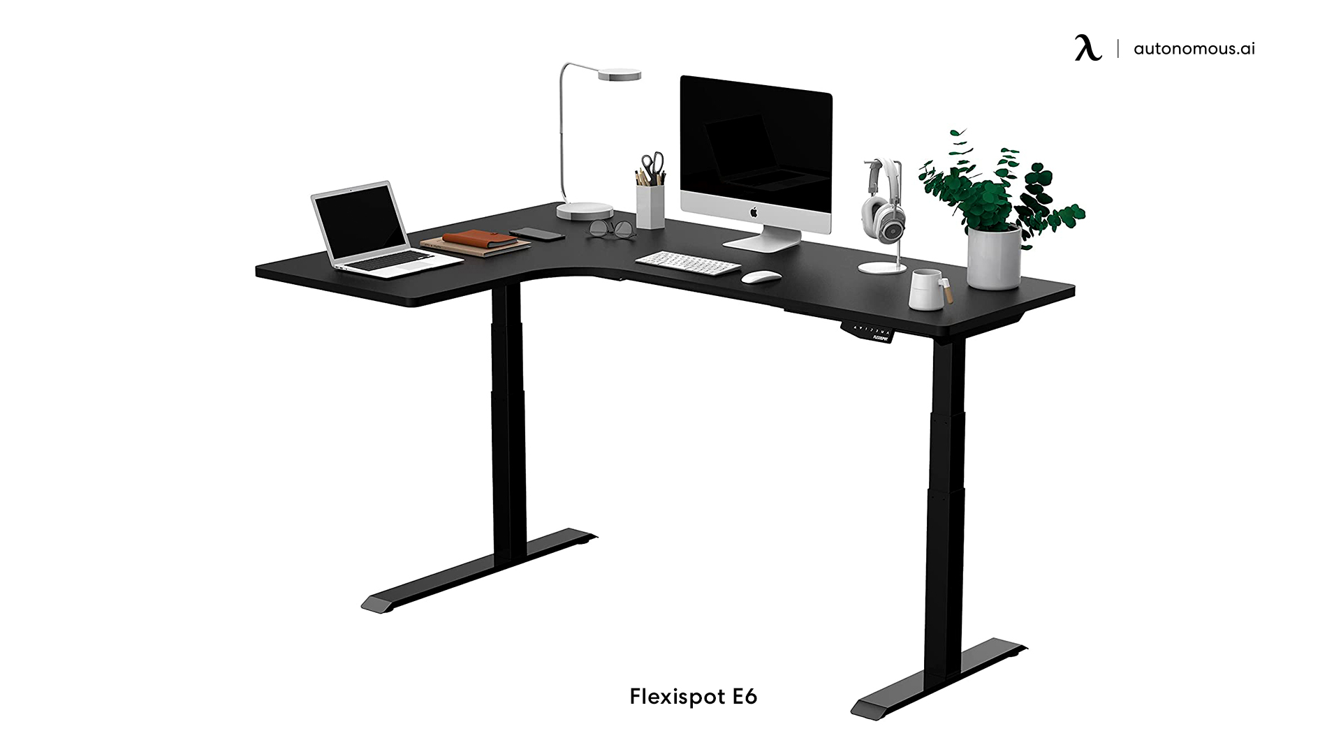 Flexispot E6 white small desk