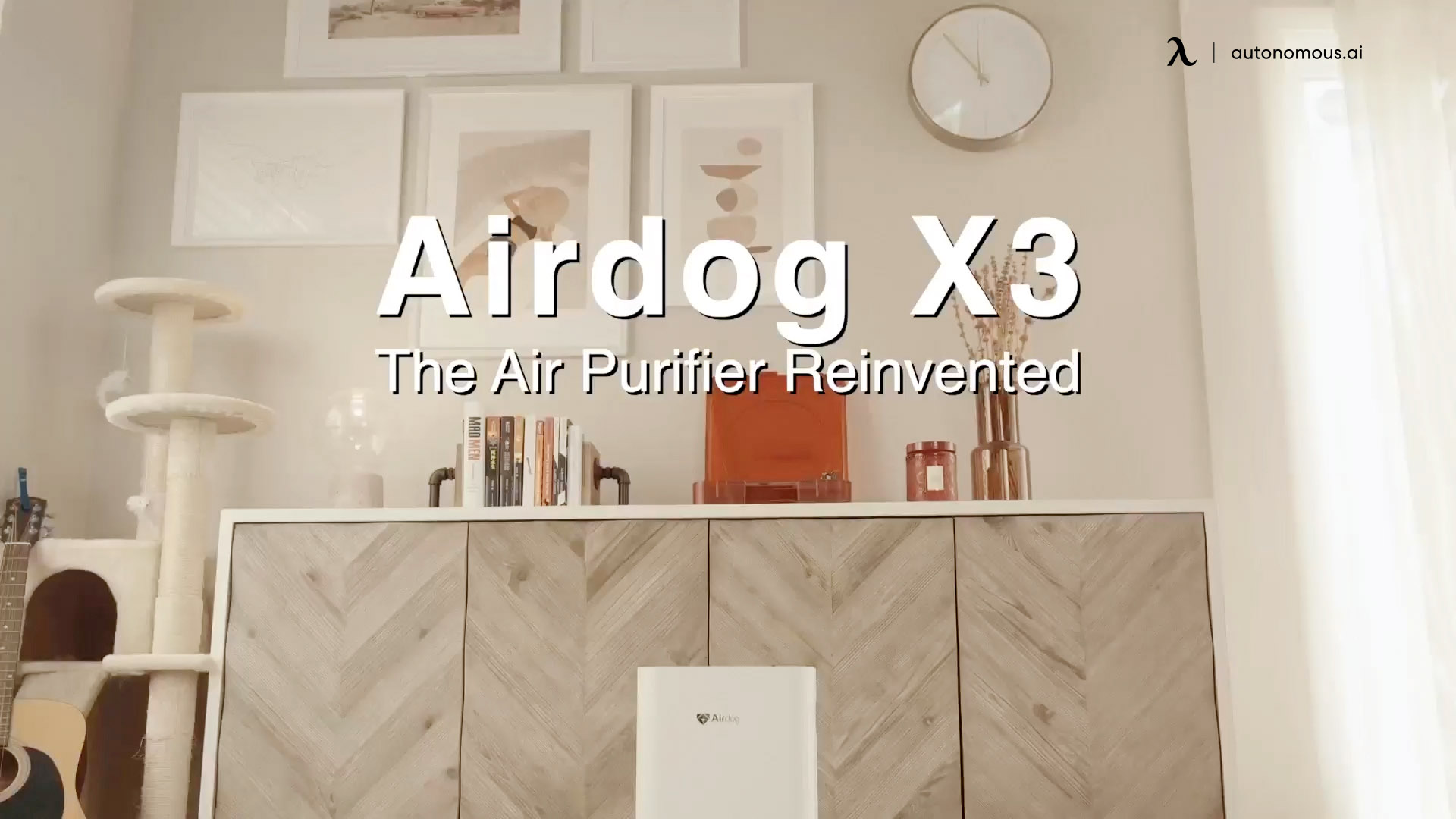 Airdog X3 quiet air purifier