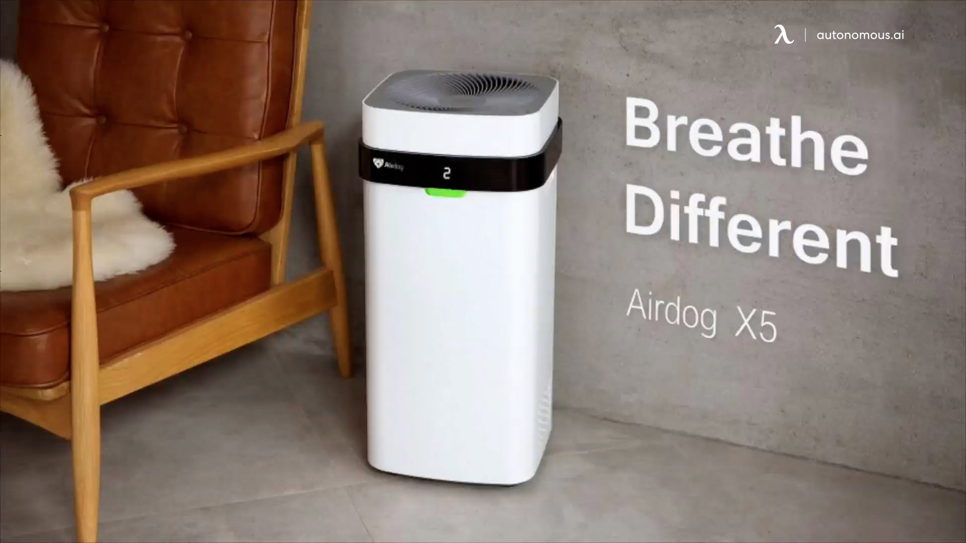 Airdog X5 quiet air purifier
