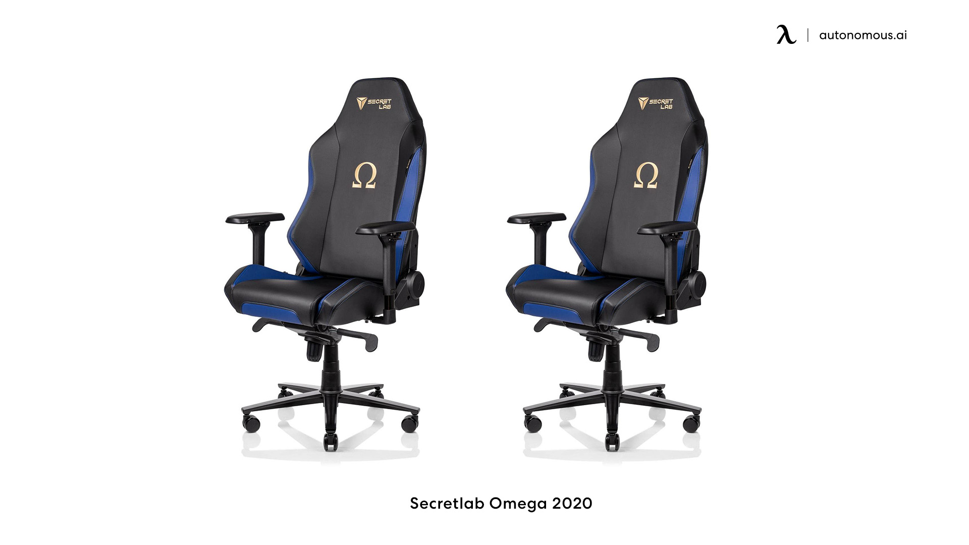 Secretlab Omega 2020 blue gaming chair