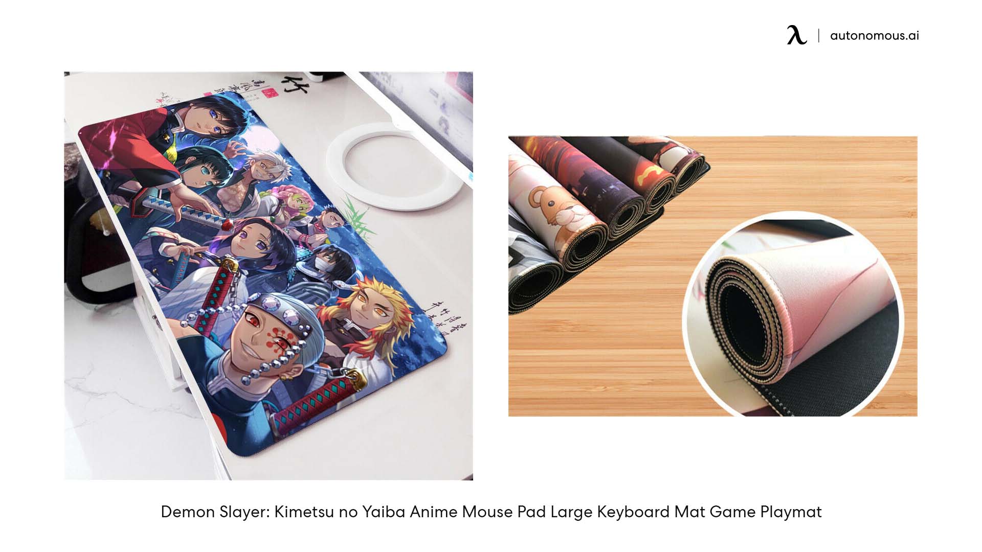 Demon Slayer Large Mousepad