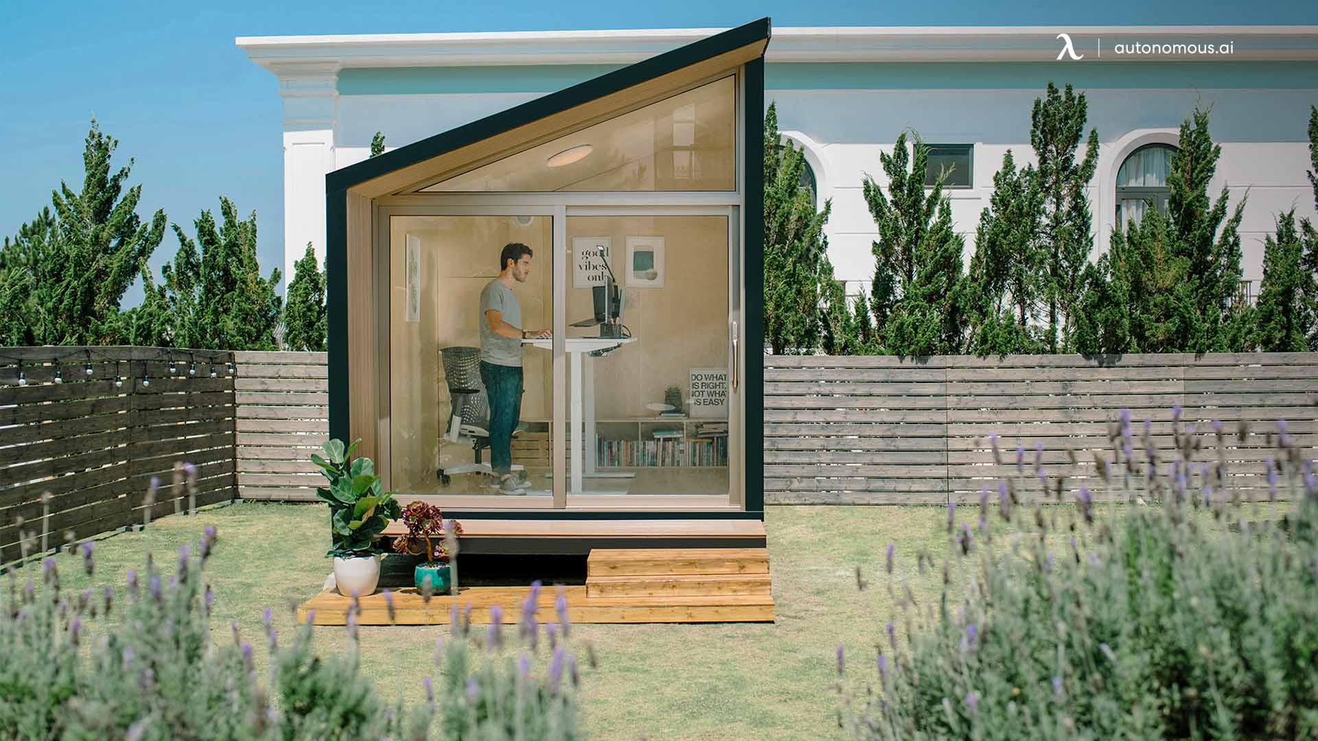autonomous prefab office cabin