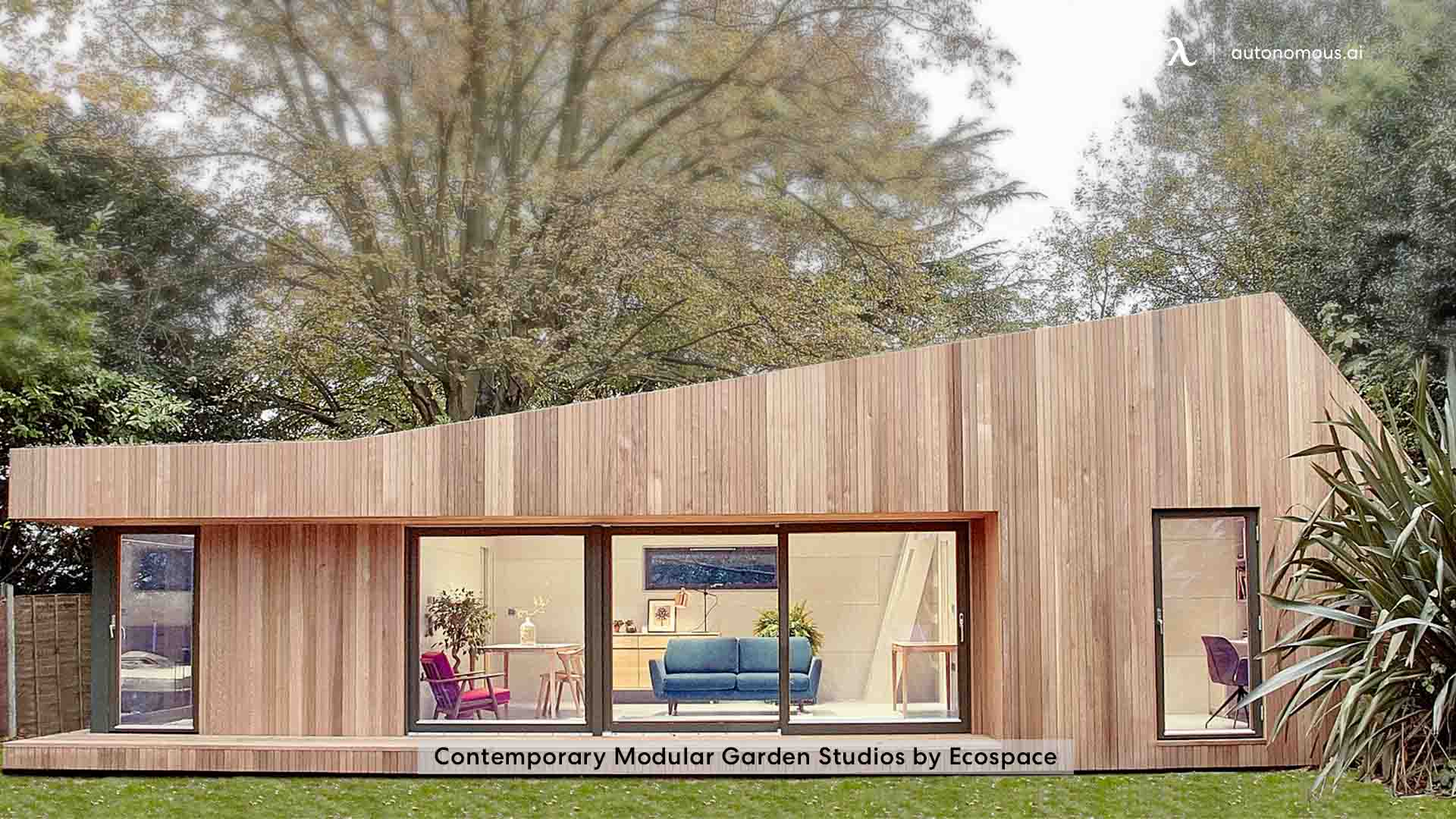 Contemporary Modular Garden Studios by Ecospace