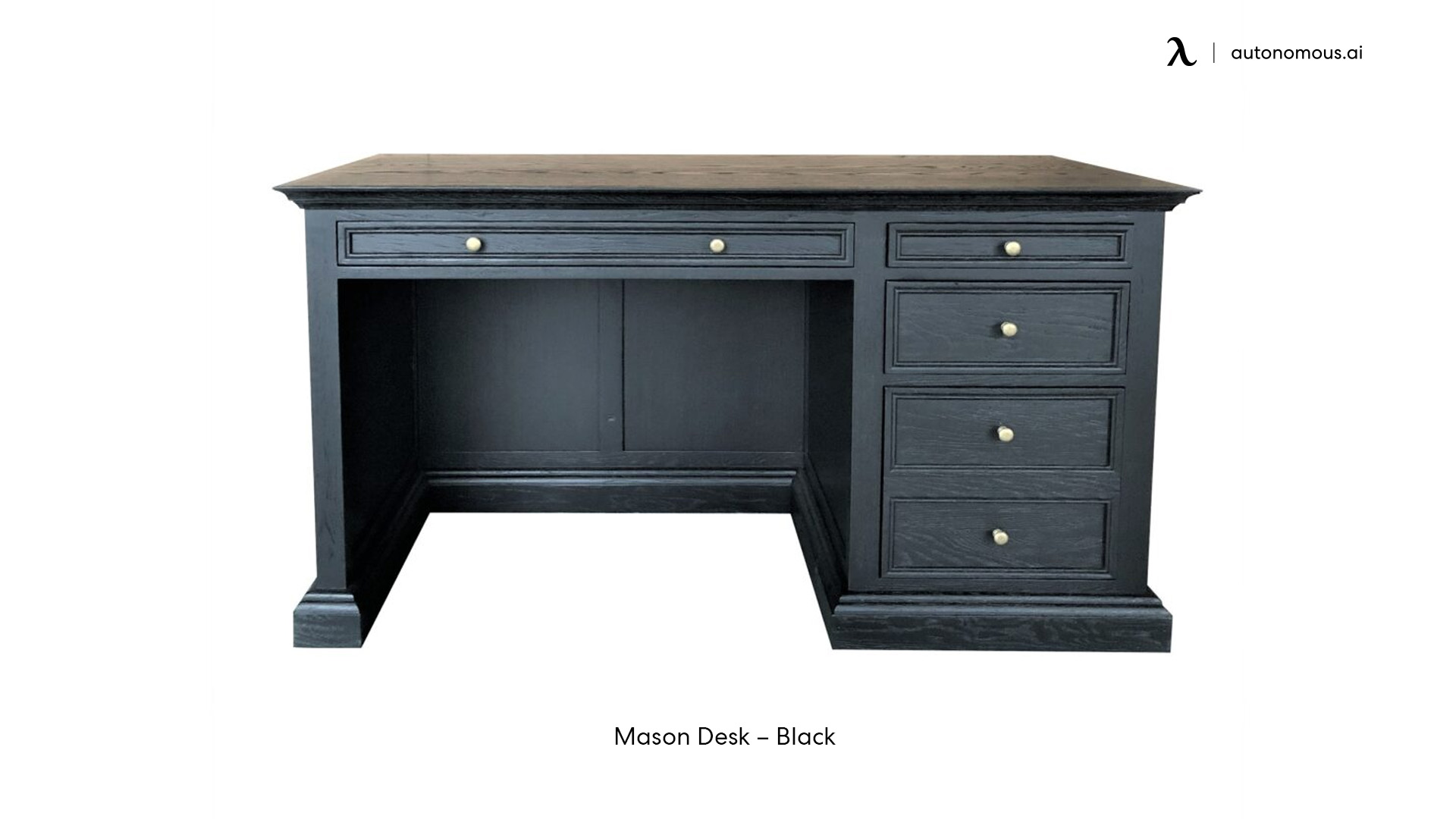 Mason Desk – black small desk
