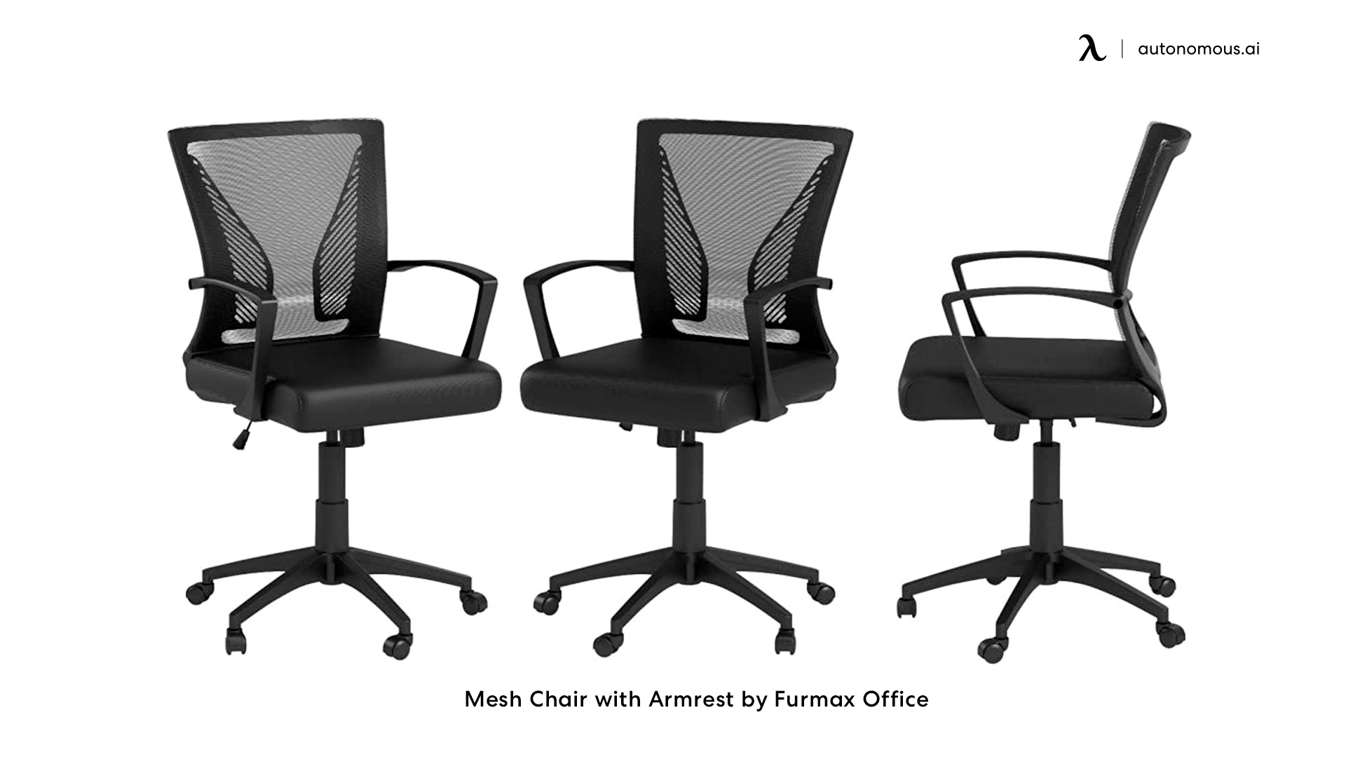 Furmax Mid-Back Lumbar Office Chair