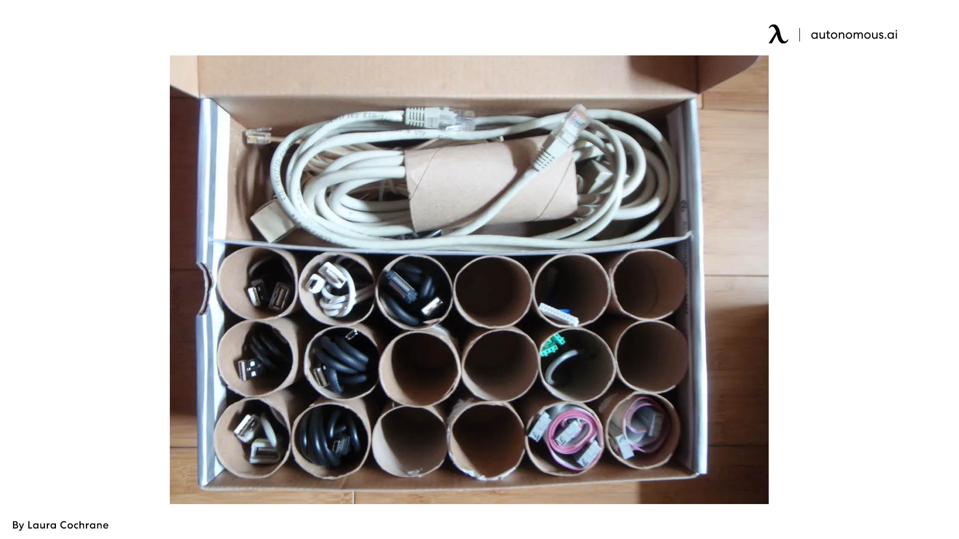 How To Organise Cables, Cords & Wires Under Desks